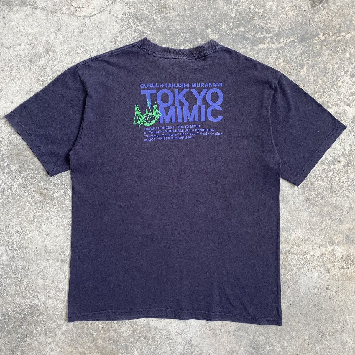 Takashi Murakami Vintage 2001 Tokyo Mimic Quruli + Takashi Murakami T-Shirt Size US M / EU 48-50 / 2 - 3 Thumbnail