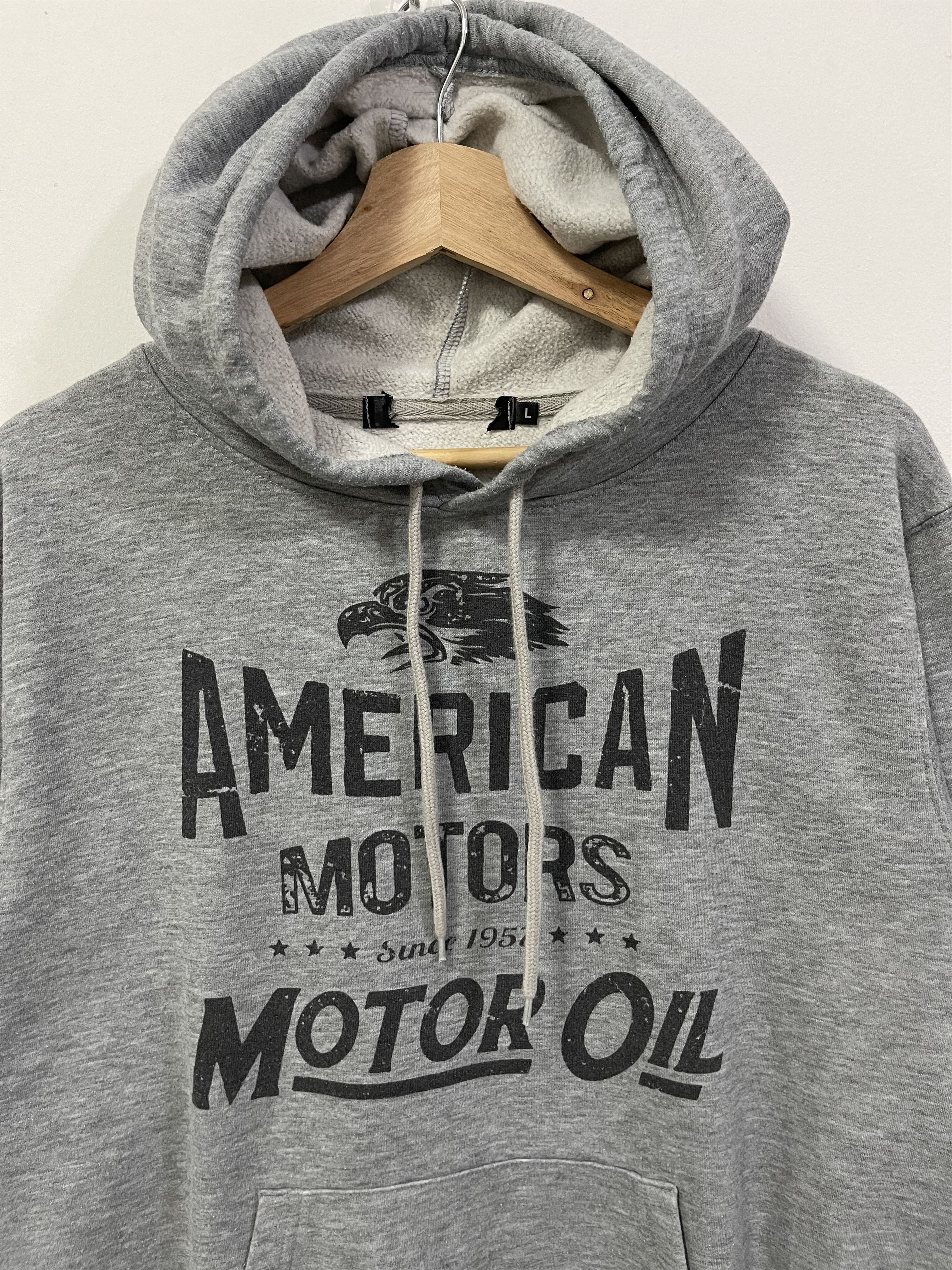 Vintage Vintage American Motor Oil Racing Hodie Sweatshirt Size US M / EU 48-50 / 2 - 2 Thumbnail