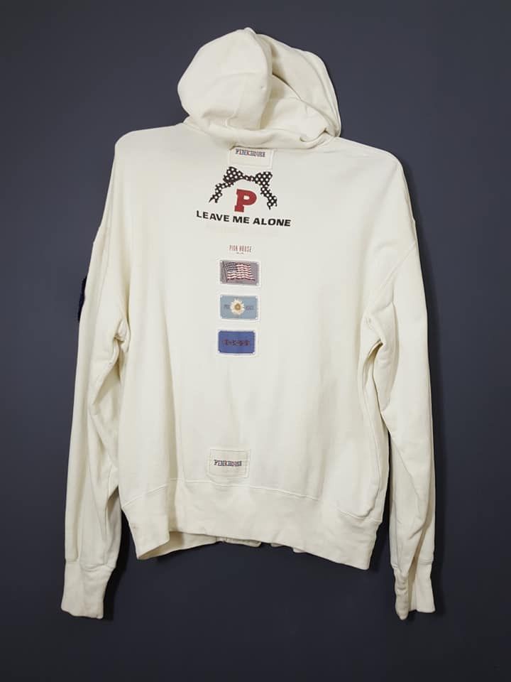 Karl Helmut × Pink House Designer's Patchwork Pink House Zipper Hoodie Size US M / EU 48-50 / 2 - 2 Thumbnail