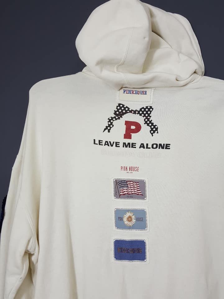 Karl Helmut × Pink House Designer's Patchwork Pink House Zipper Hoodie Size US M / EU 48-50 / 2 - 5 Thumbnail