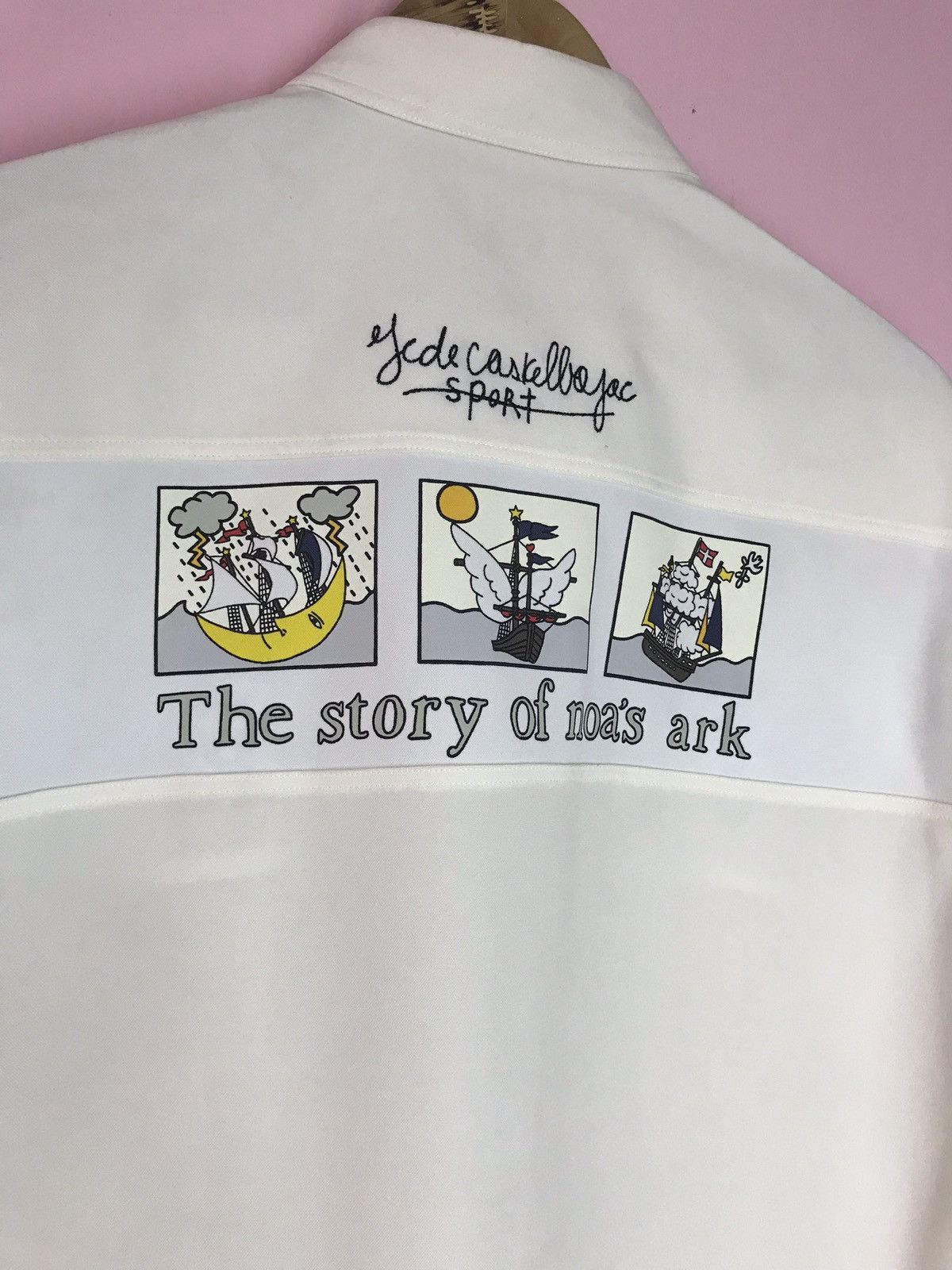 Jean Charles De Castelbajac JC De Castelbajac Summer 2000 Printed Shirt Size US L / EU 52-54 / 3 - 2 Thumbnail