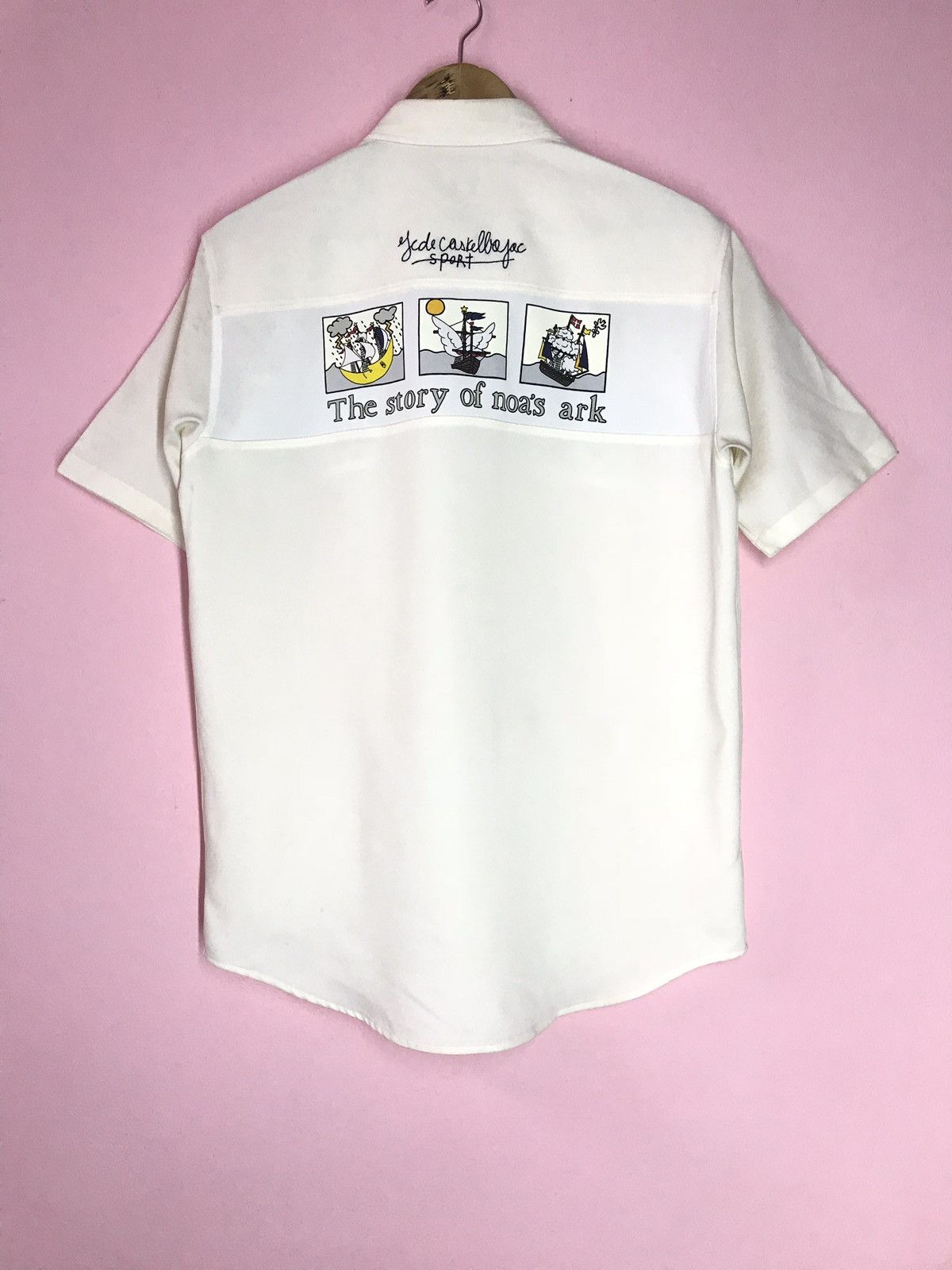 Jean Charles De Castelbajac JC De Castelbajac Summer 2000 Printed Shirt Size US L / EU 52-54 / 3 - 1 Thumbnail