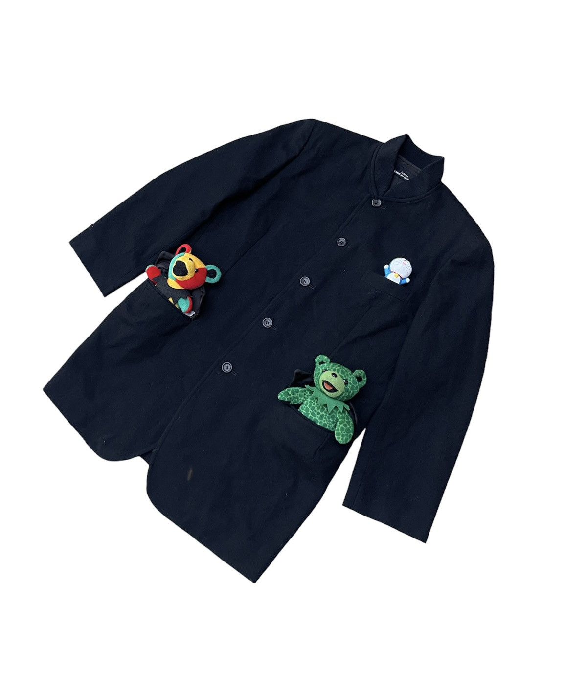 Comme Des Garcons Wool Long Jacket Coat Nice design