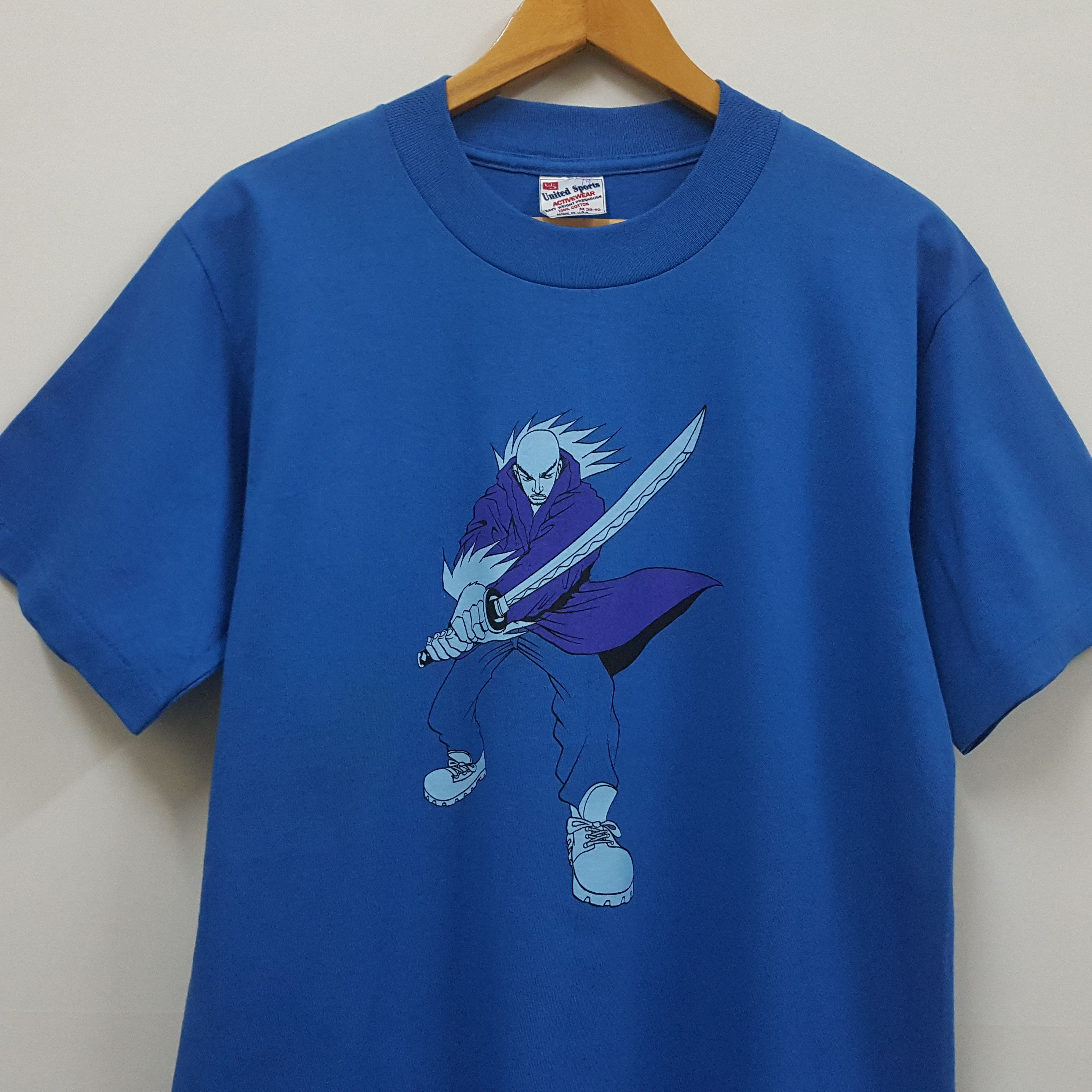 Cartoon Network × Japanese Brand × Vintage Vintage Japanese anime samurai American style t-shirt USA Size US M / EU 48-50 / 2 - 4 Thumbnail