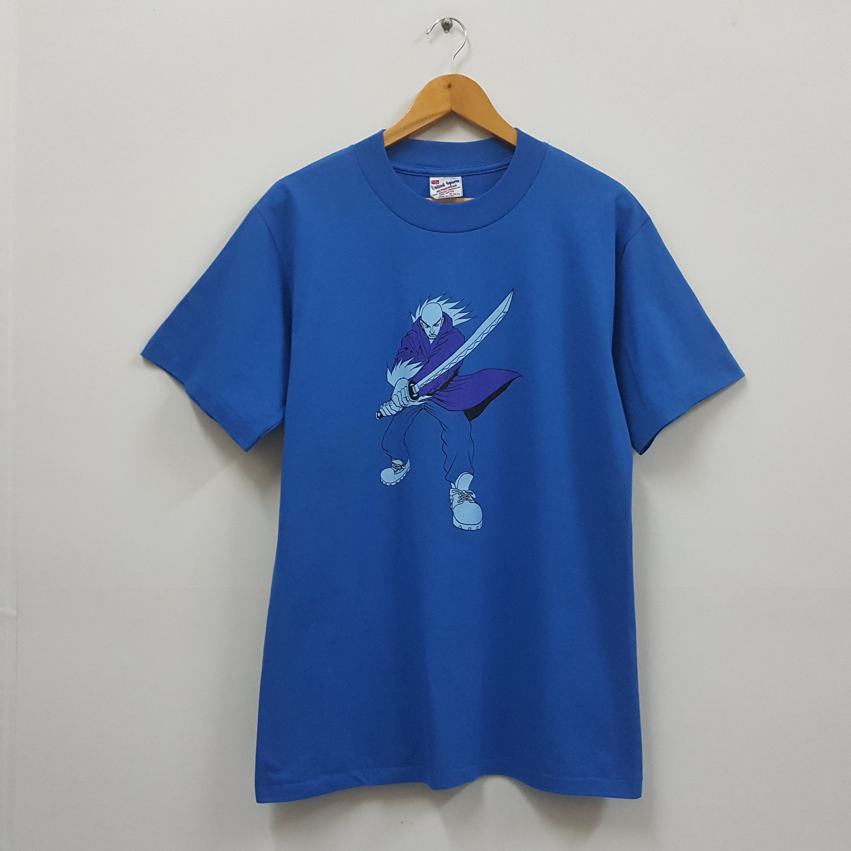 Cartoon Network × Japanese Brand × Vintage Vintage Japanese anime samurai American style t-shirt USA Size US M / EU 48-50 / 2 - 1 Thumbnail