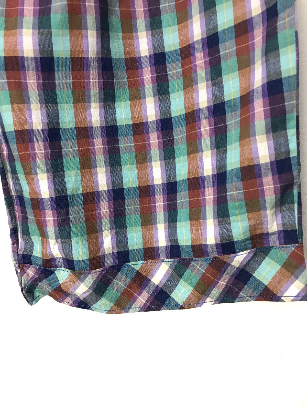 Burberry × Vintage Vintage Burberrys Pyjama Checkered Cloth Size 40L - 10 Thumbnail