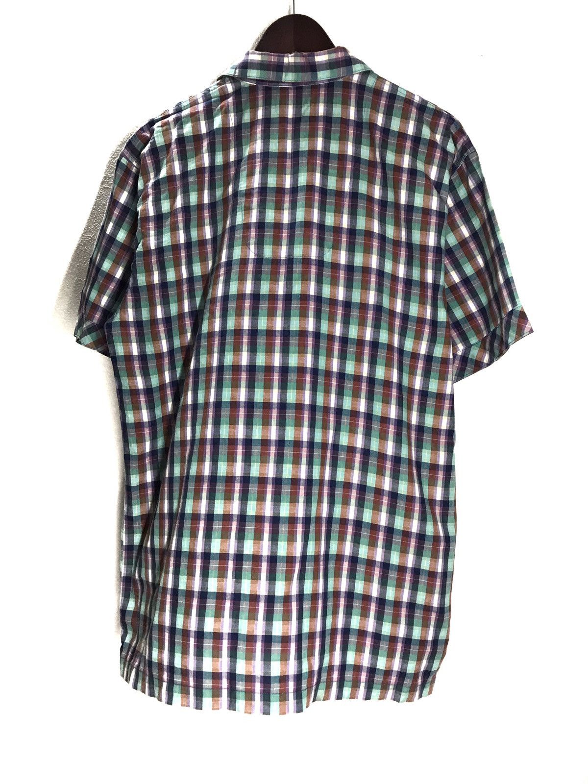 Burberry × Vintage Vintage Burberrys Pyjama Checkered Cloth Size 40L - 6 Thumbnail