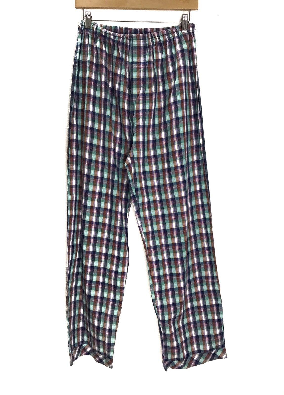Burberry × Vintage Vintage Burberrys Pyjama Checkered Cloth Size 40L - 7 Thumbnail