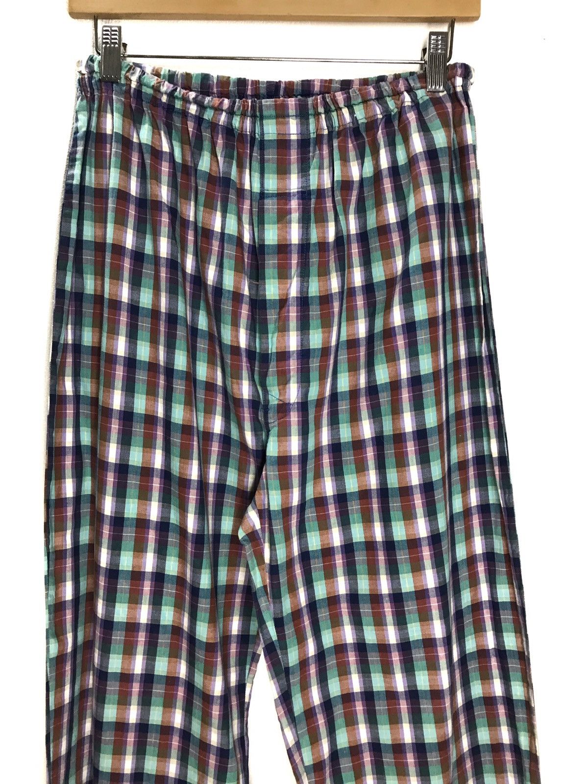 Burberry × Vintage Vintage Burberrys Pyjama Checkered Cloth Size 40L - 8 Thumbnail