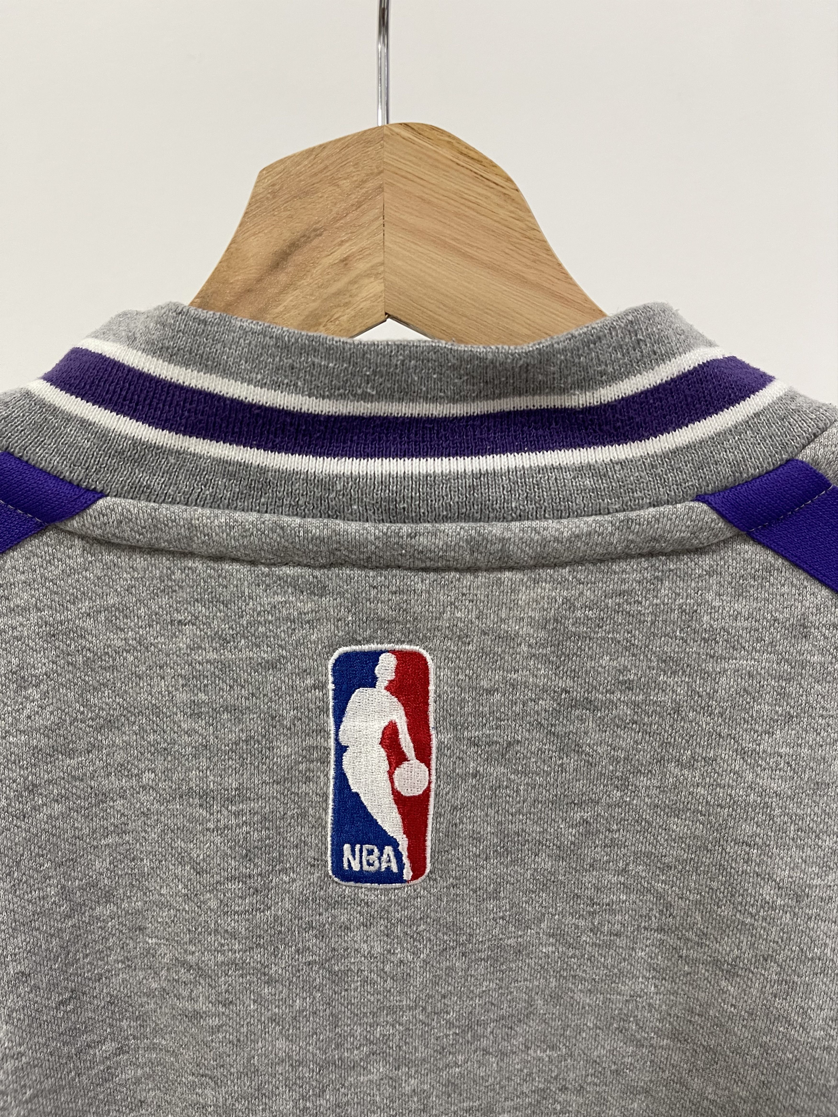 NBA Vintage Los Angelas Lakers NBA Stain Varsity Jacket Size US XL / EU 56 / 4 - 9 Thumbnail