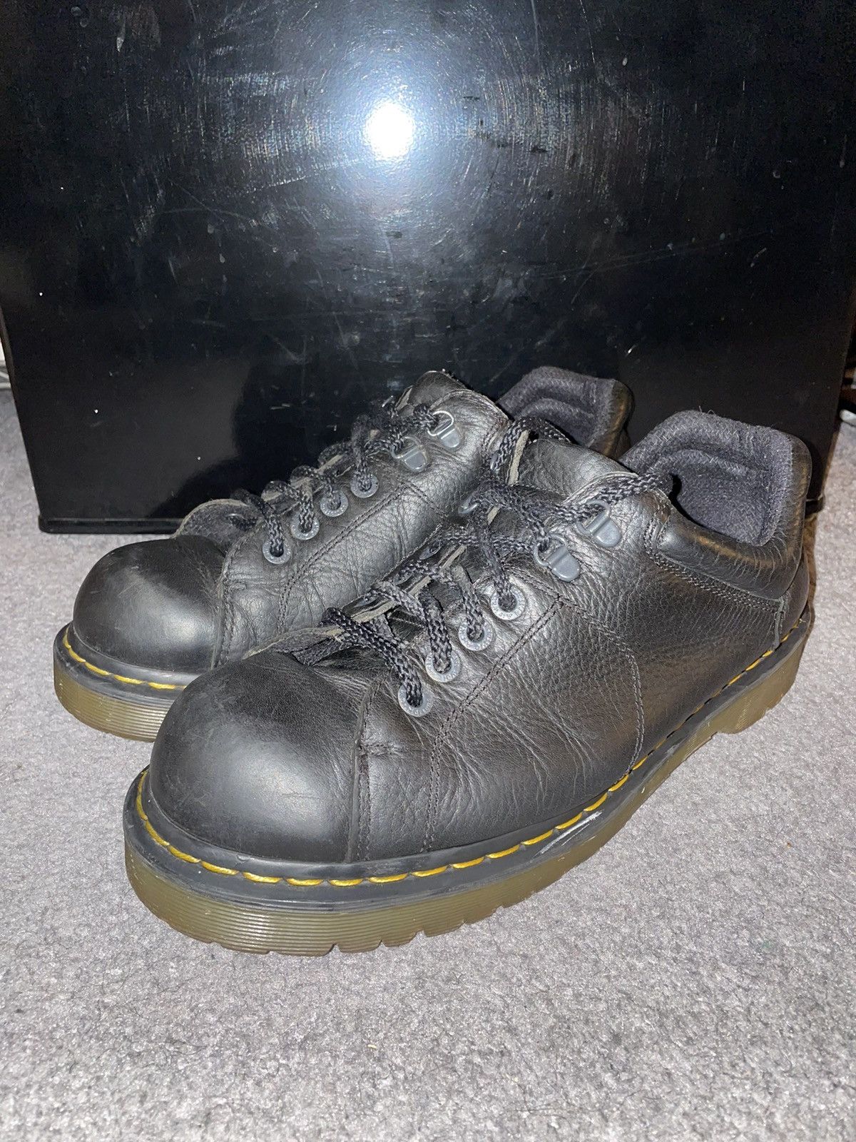 Dr. Martens Dr. Doc Martens Airwair 10940 Chunky Black Oxford Shoes