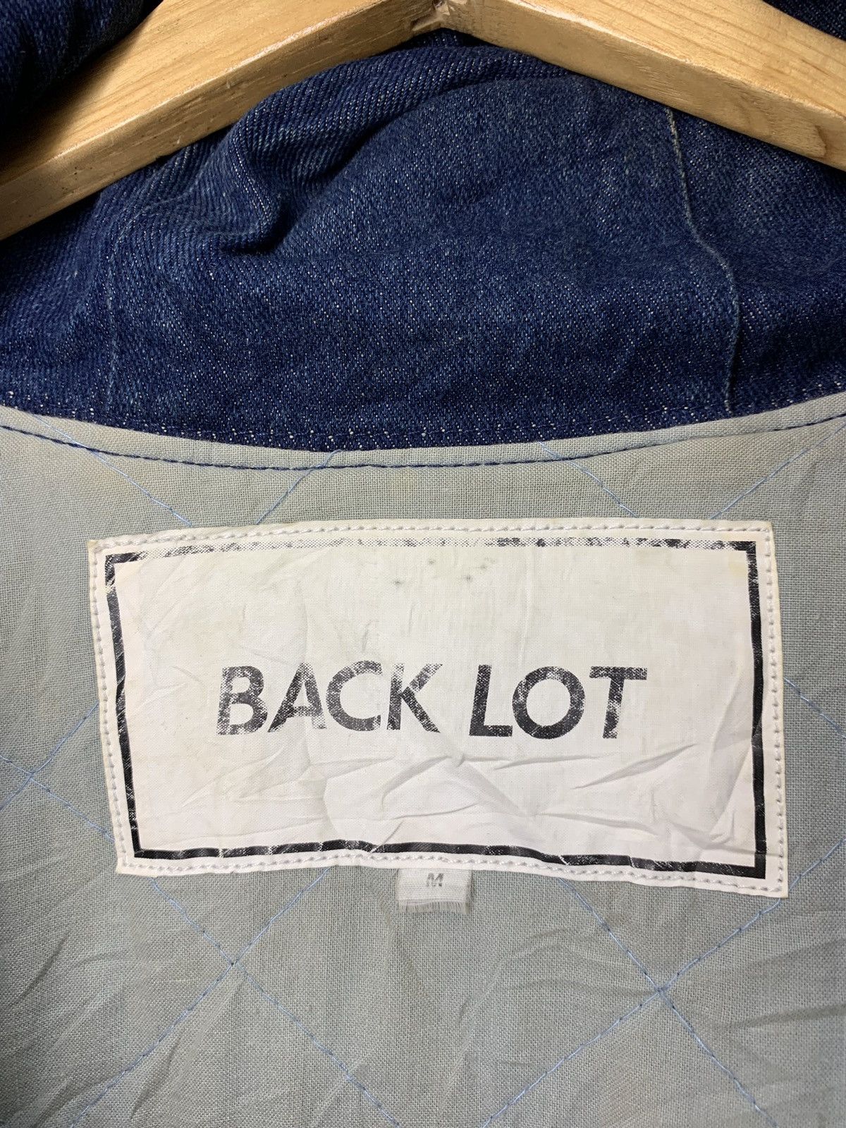 Blue Blue Japan × Japanese Brand × Samurai Jeans 🇯🇵 Indigo Denim Anarok Bomber Oversized Jacket Size US L / EU 52-54 / 3 - 6 Thumbnail