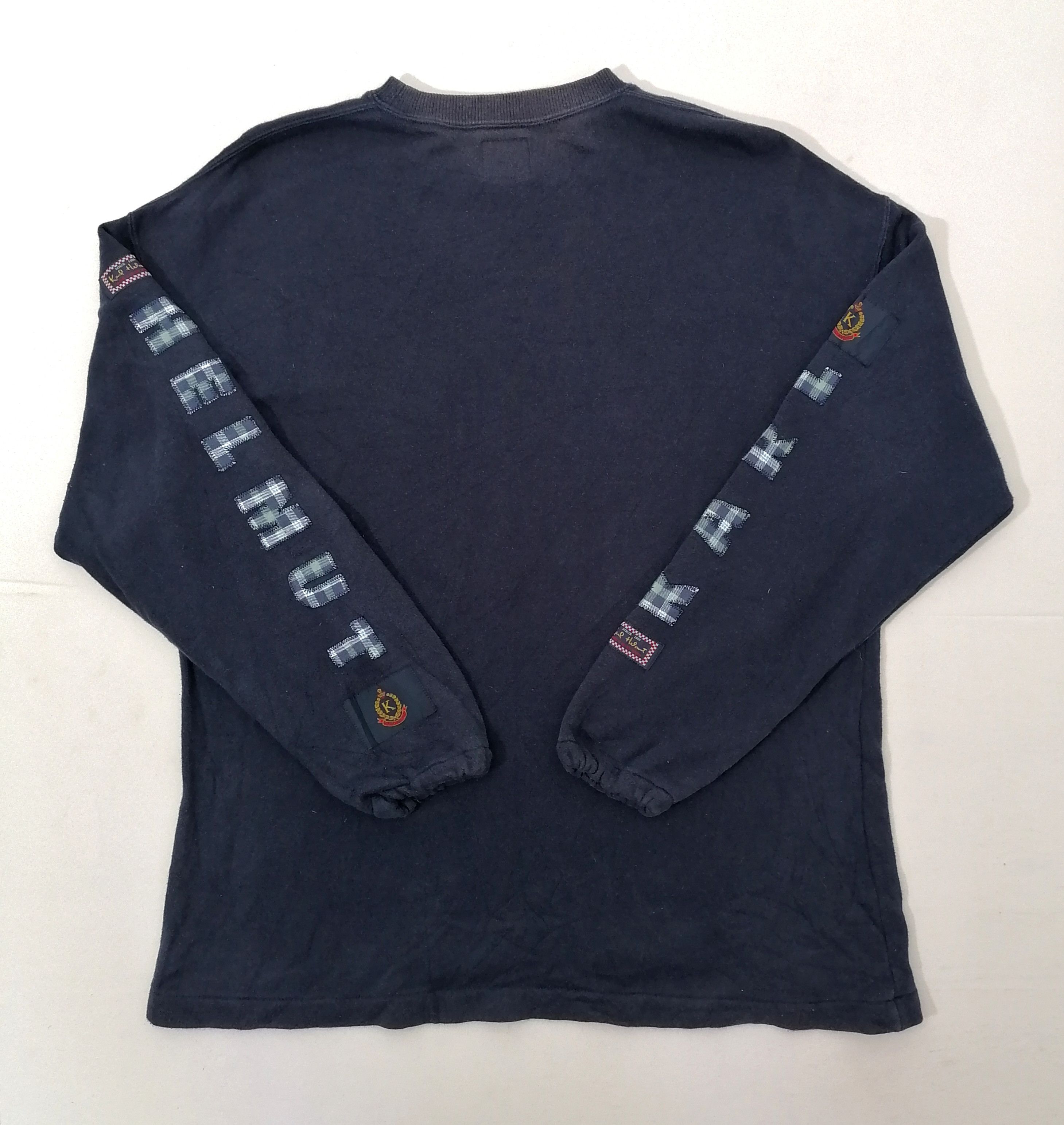 Japanese Brand × Karl Helmut Karl Helmet Patchwork Longsleeve Size US L / EU 52-54 / 3 - 1 Thumbnail