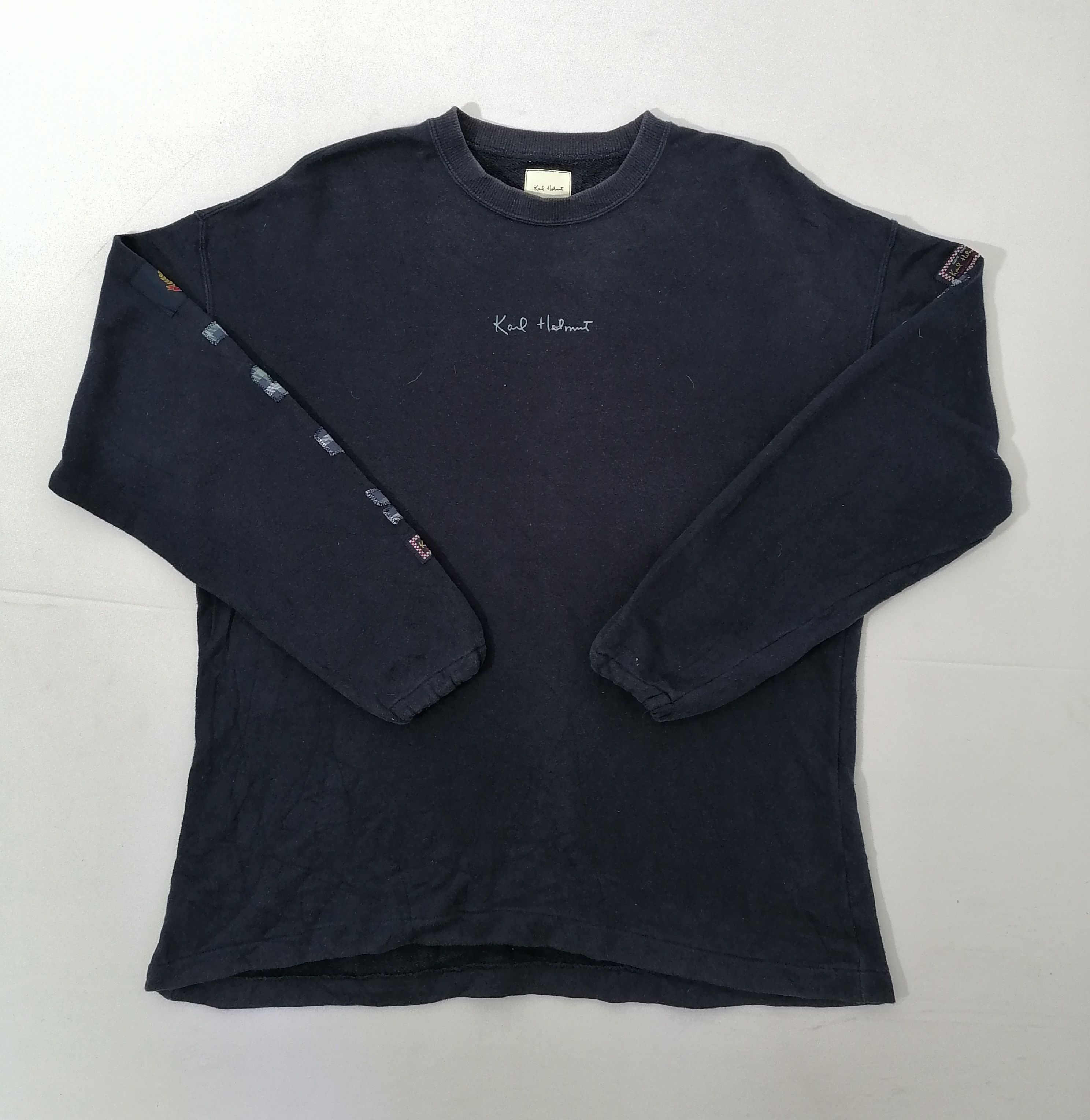 Japanese Brand × Karl Helmut Karl Helmet Patchwork Longsleeve Size US L / EU 52-54 / 3 - 2 Thumbnail