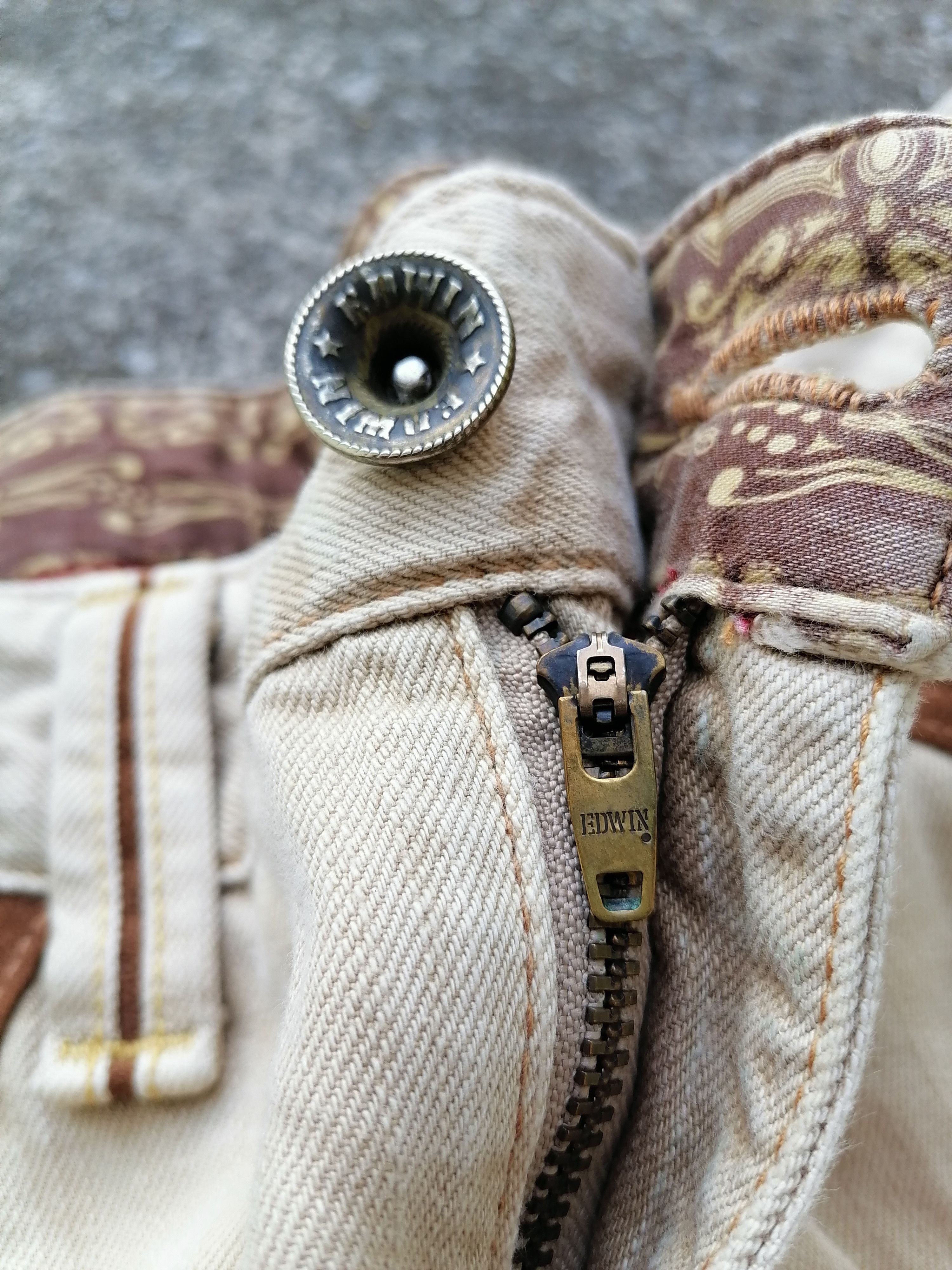 Edwin × Japanese Brand × Vintage Edwin Bull's Patch Pants Size US 36 / EU 52 - 3 Thumbnail