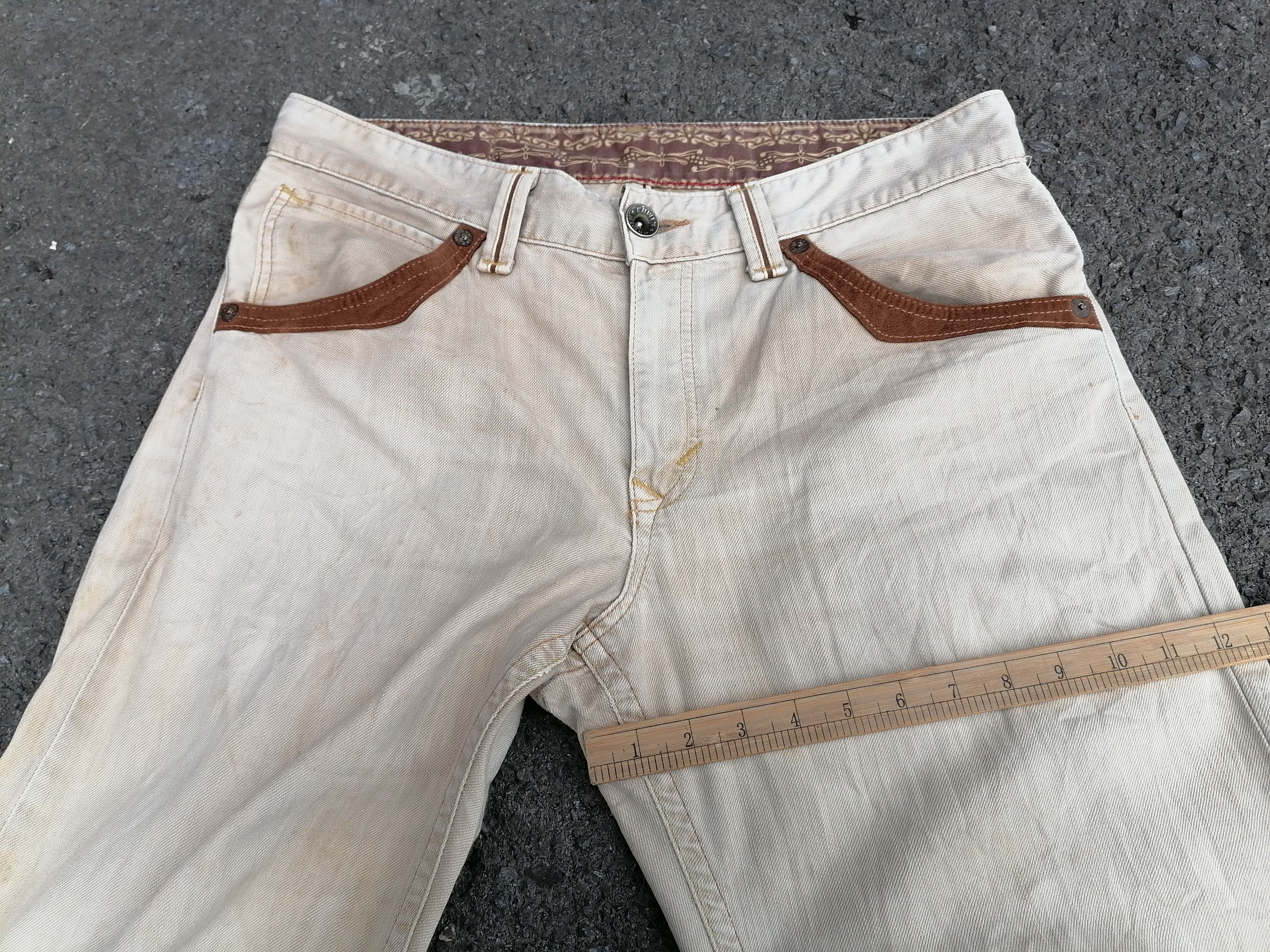 Edwin × Japanese Brand × Vintage Edwin Bull's Patch Pants Size US 36 / EU 52 - 9 Thumbnail