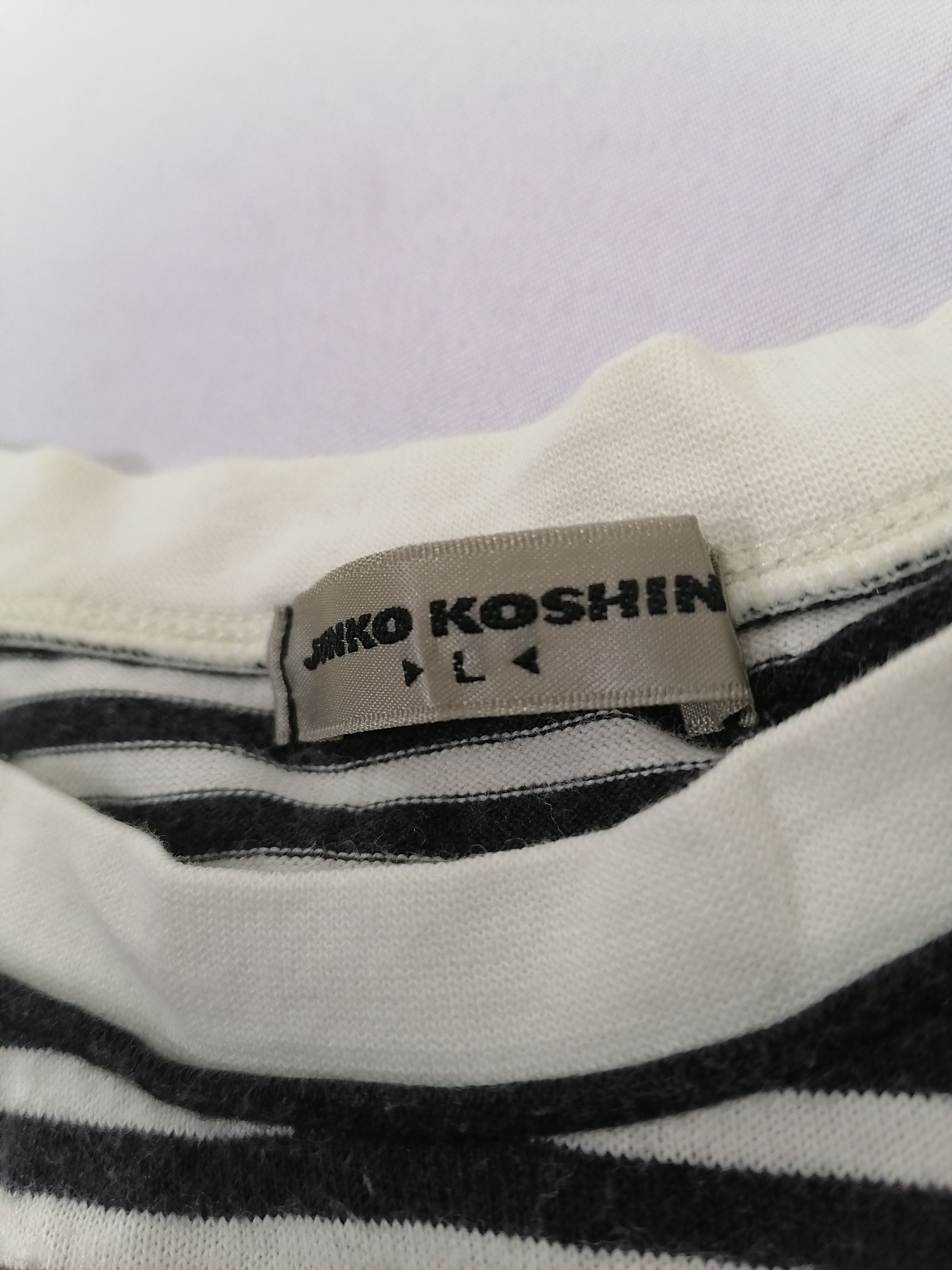 Designer × Japanese Brand Junko Koshino Small Stripes Longsleeve Size US L / EU 52-54 / 3 - 3 Thumbnail