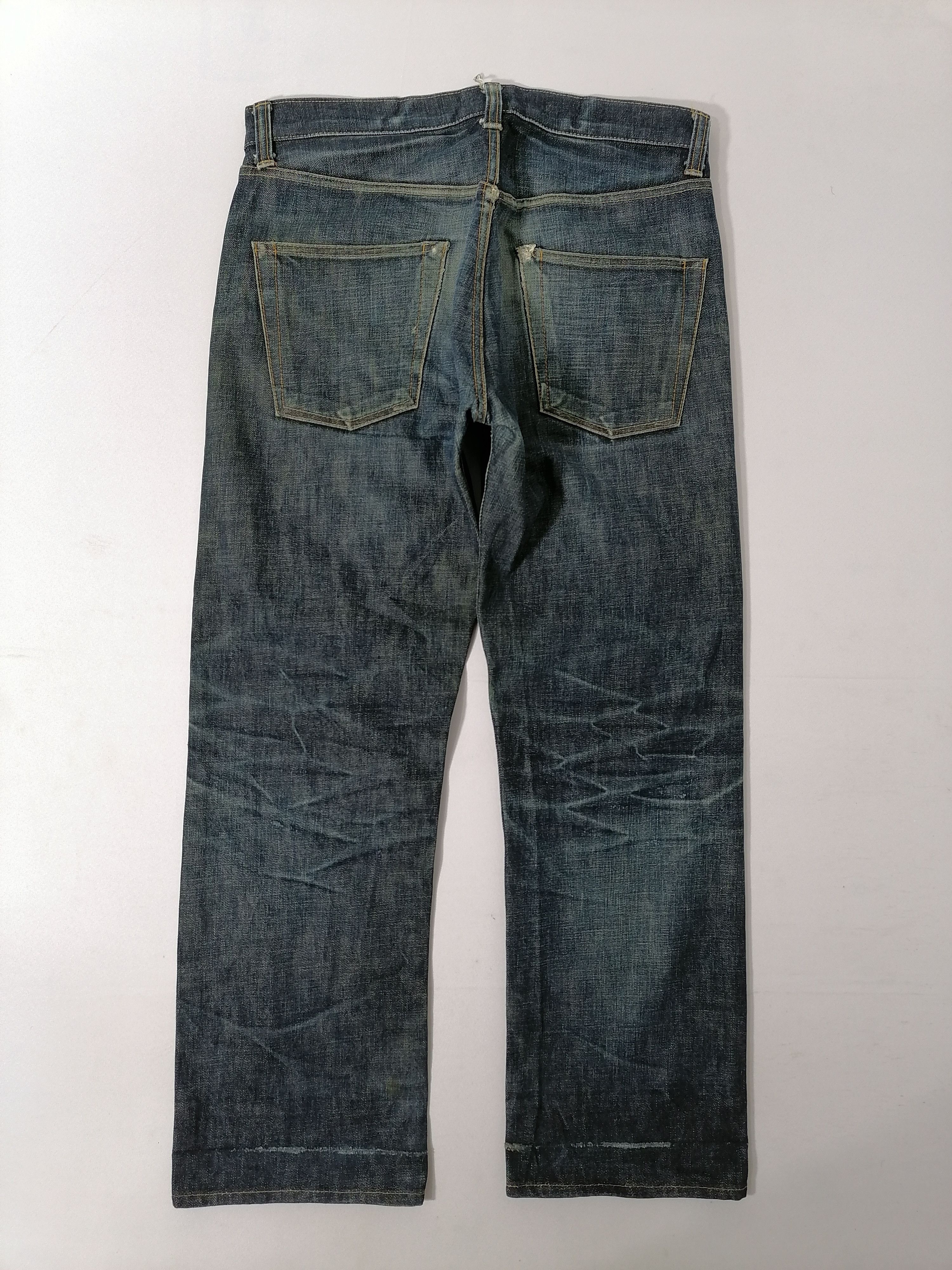 Japanese Brand × Journal Standard Journal Standard Selvedge Fly Button Denim Jeans Size US 34 / EU 50 - 5 Thumbnail
