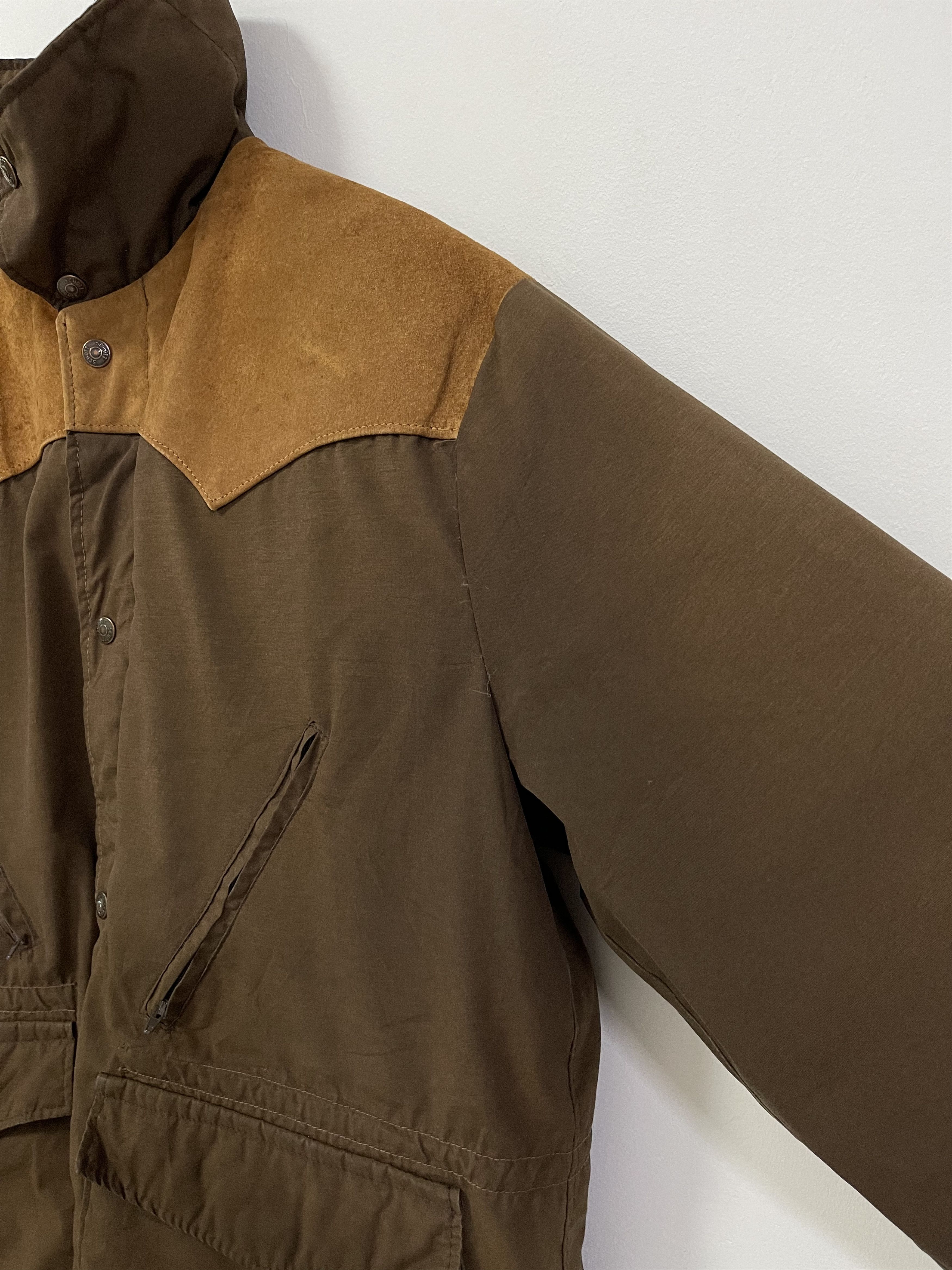 Schott Vintage Down By Schott Puffer Bomber Jacket Size US L / EU 52-54 / 3 - 5 Thumbnail