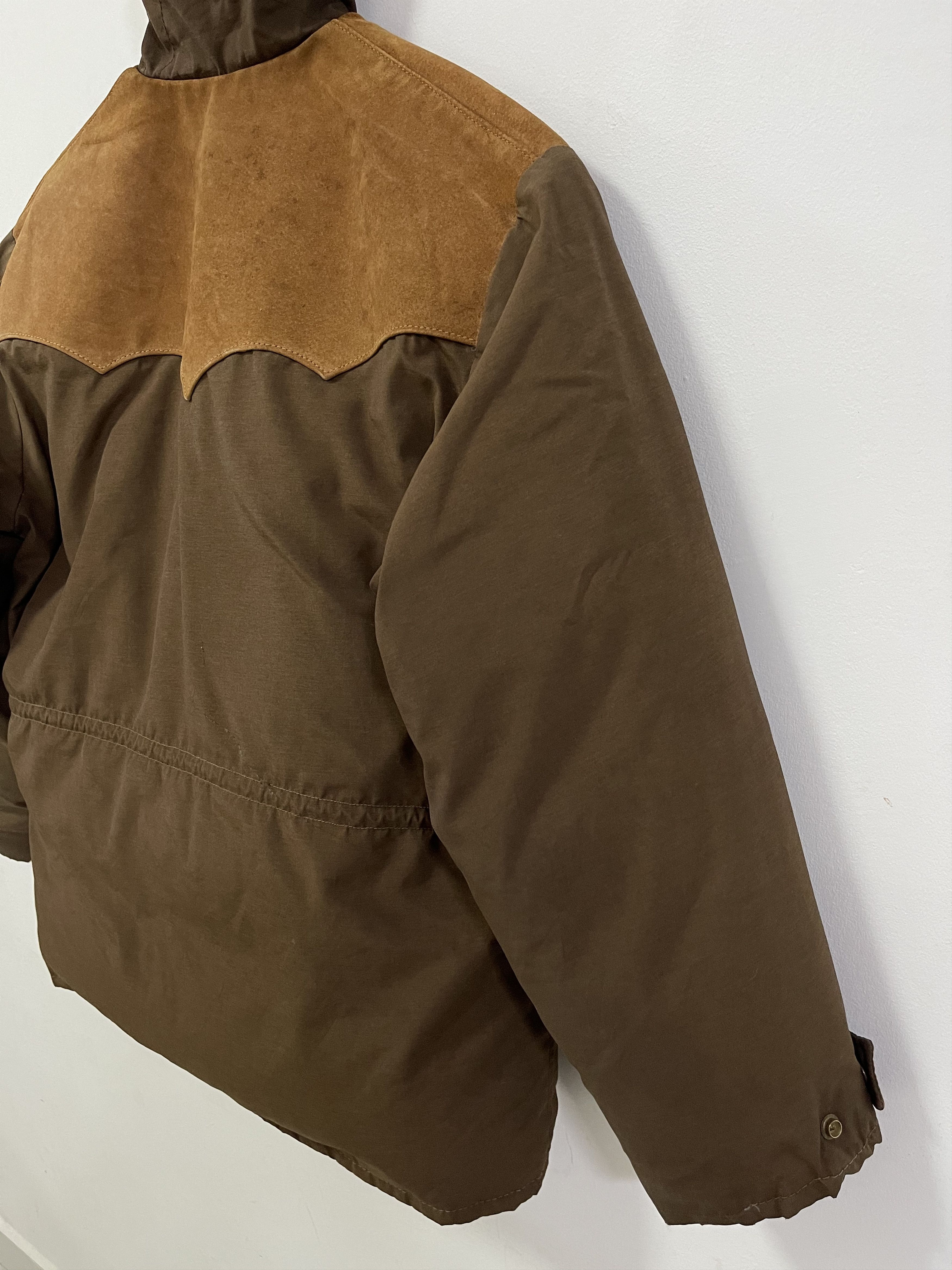 Schott Vintage Down By Schott Puffer Bomber Jacket Size US L / EU 52-54 / 3 - 11 Thumbnail