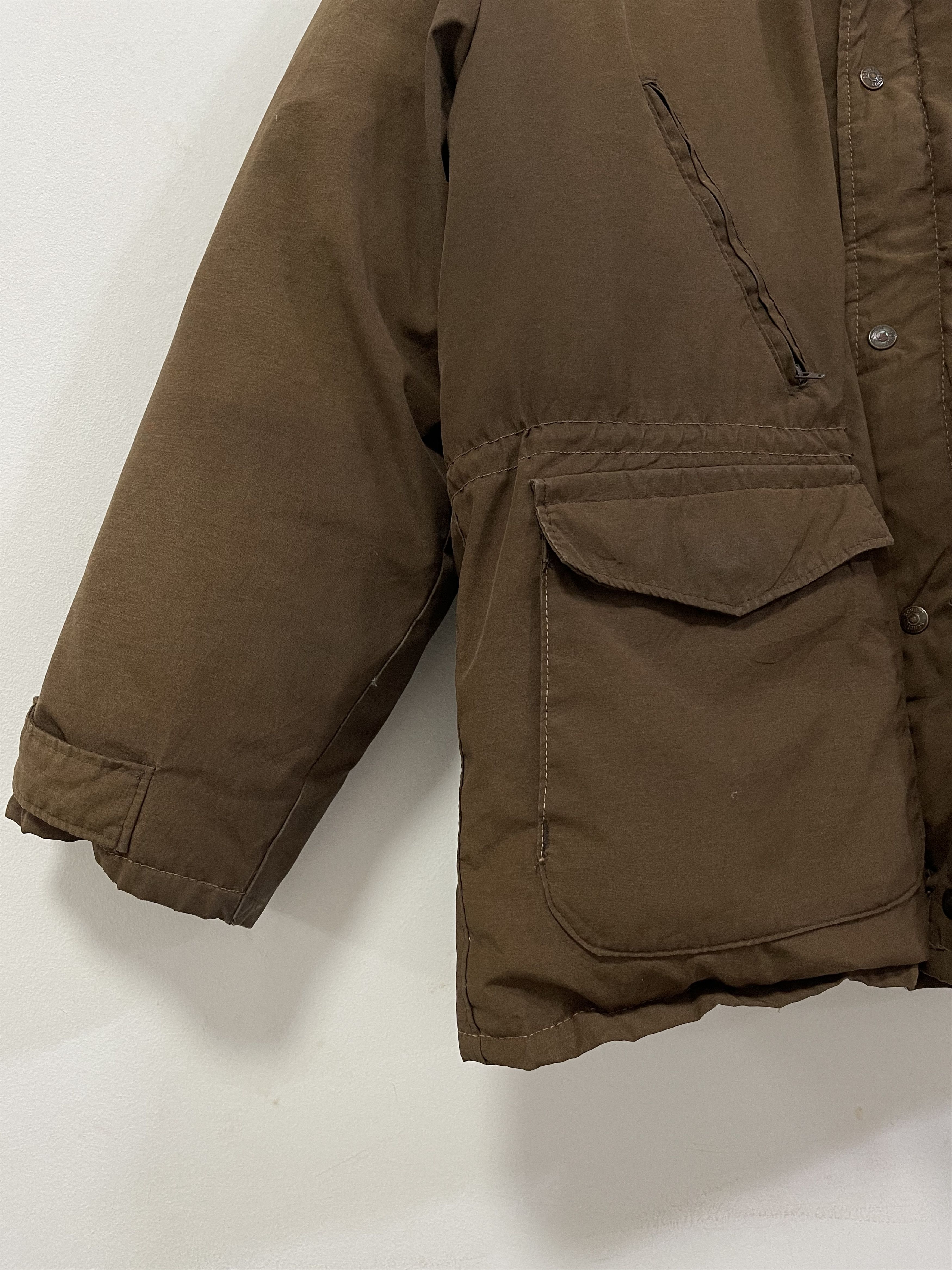 Schott Vintage Down By Schott Puffer Bomber Jacket Size US L / EU 52-54 / 3 - 4 Thumbnail