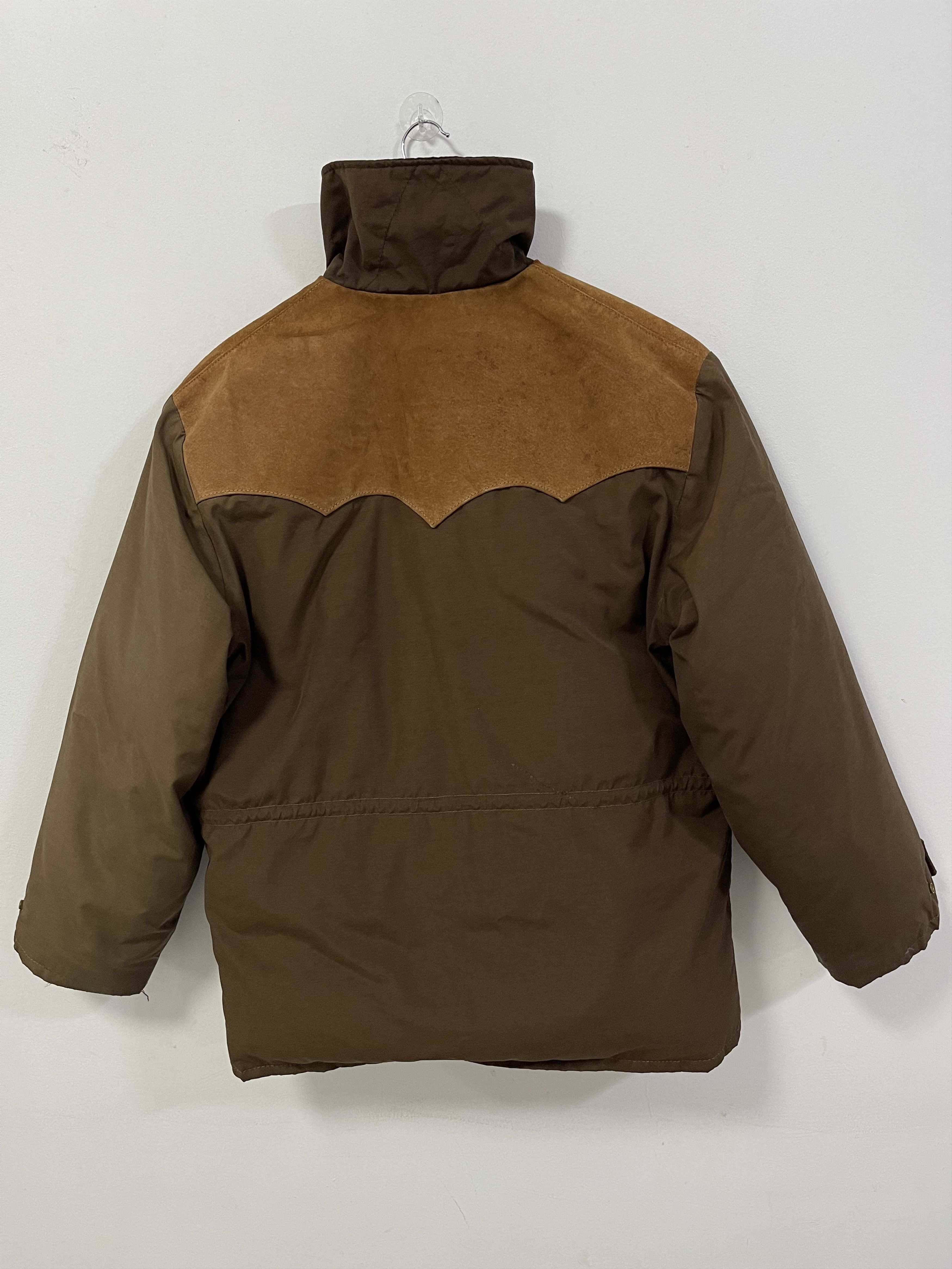 Schott Vintage Down By Schott Puffer Bomber Jacket Size US L / EU 52-54 / 3 - 9 Thumbnail