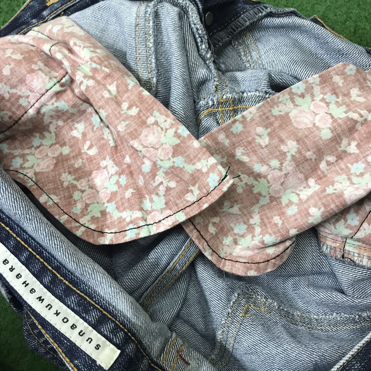 Issey Miyake Issey Miyake Sunao Kuwahara Distressed Denim Buckle Size US 32 / EU 48 - 20 Thumbnail