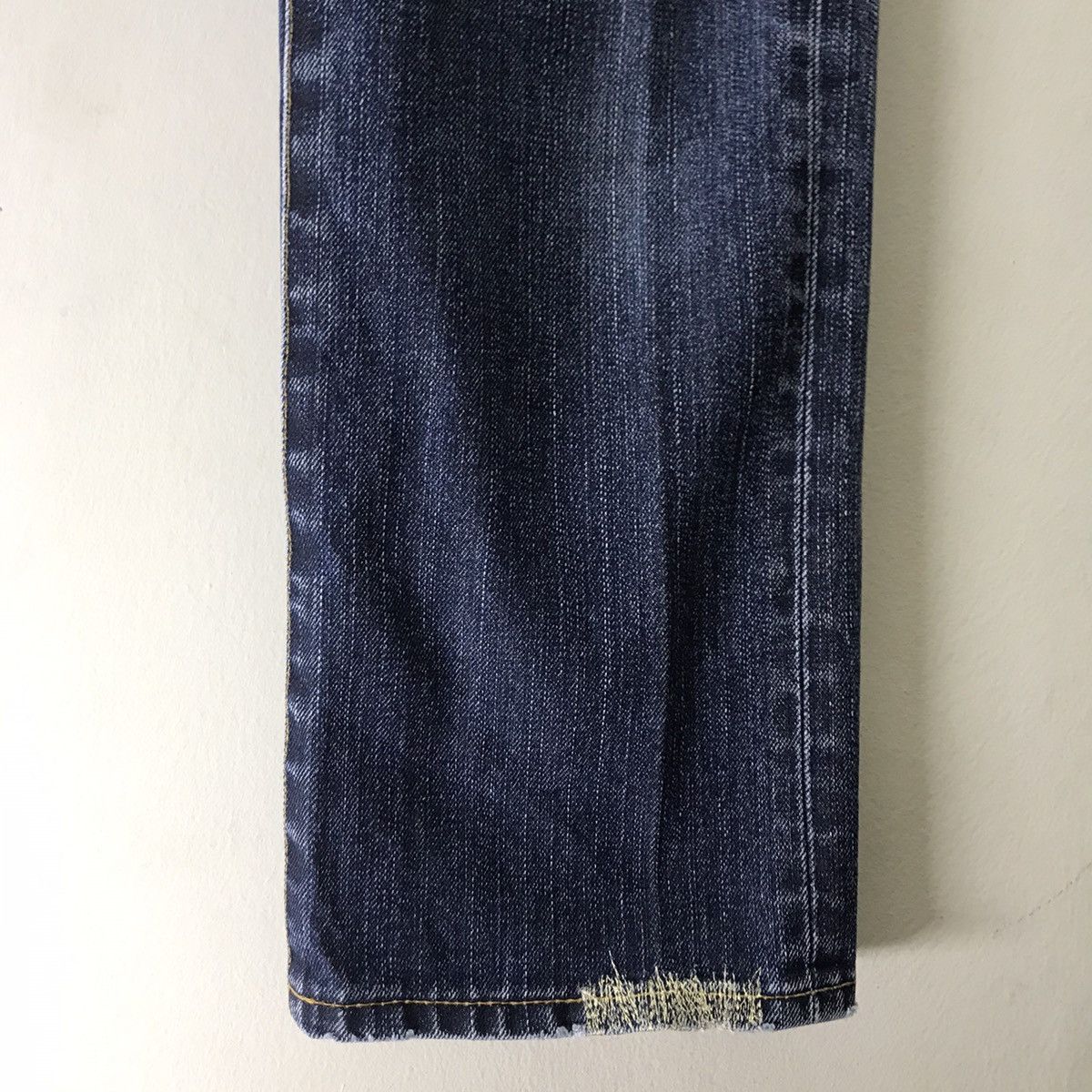 Issey Miyake Issey Miyake Sunao Kuwahara Distressed Denim Buckle Size US 32 / EU 48 - 10 Thumbnail