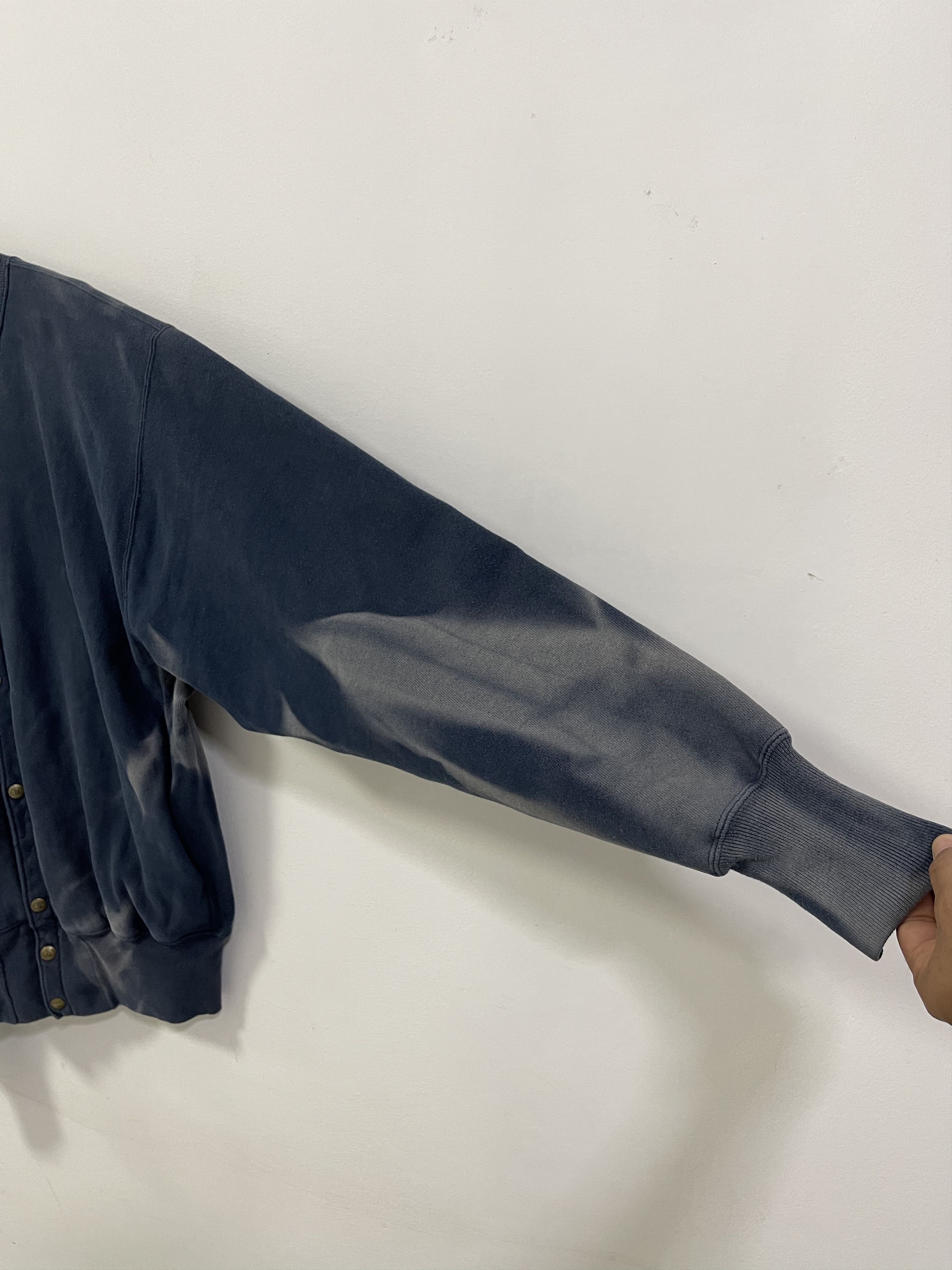 Champion 90s Champion Reverse Weave Boxy Bleached Button Down Size US L / EU 52-54 / 3 - 6 Thumbnail
