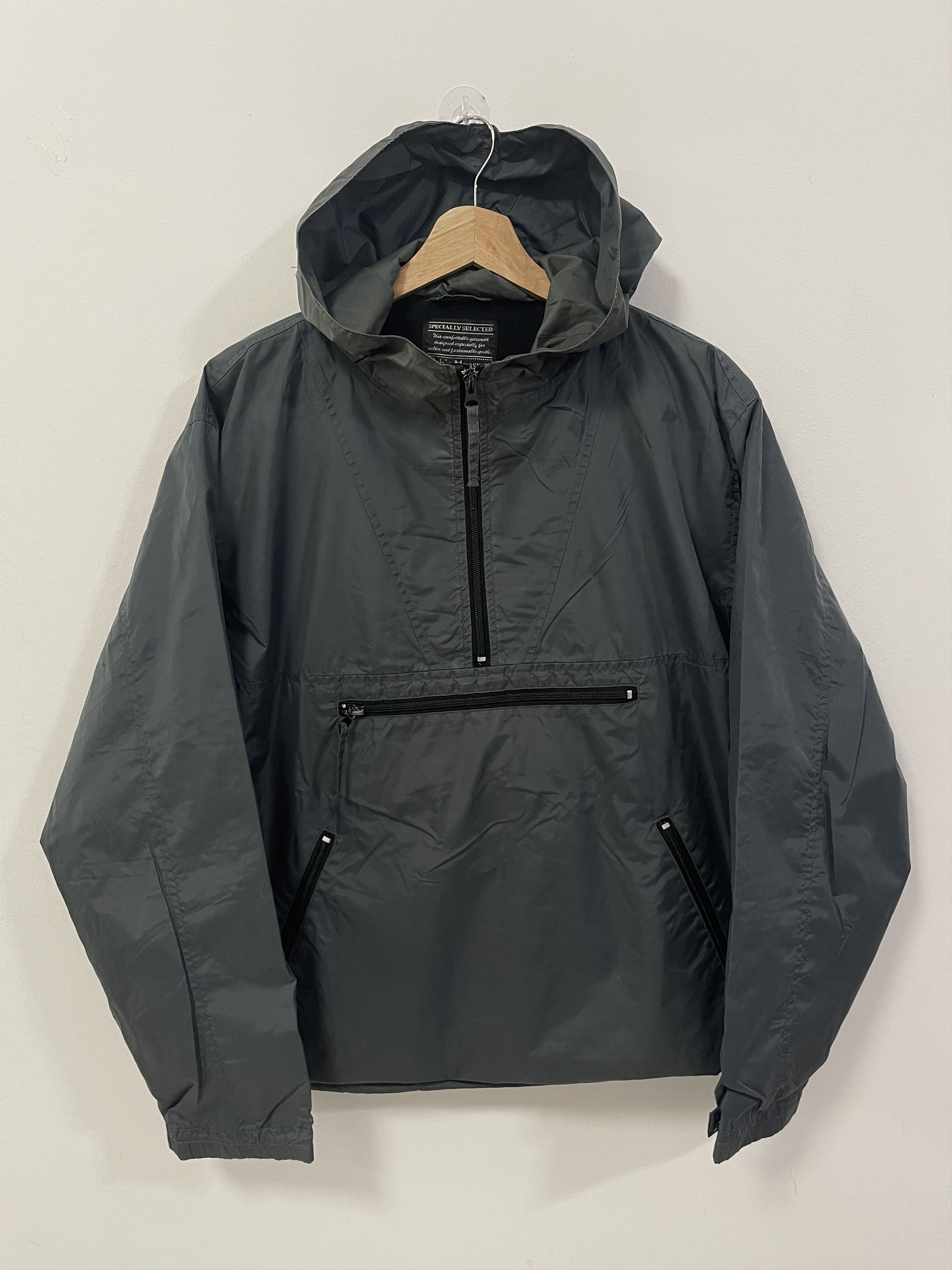 Japanese Brand × Vintage Japanese Half Zip Anorak Winbreaker Jacket Size US M / EU 48-50 / 2 - 1 Thumbnail