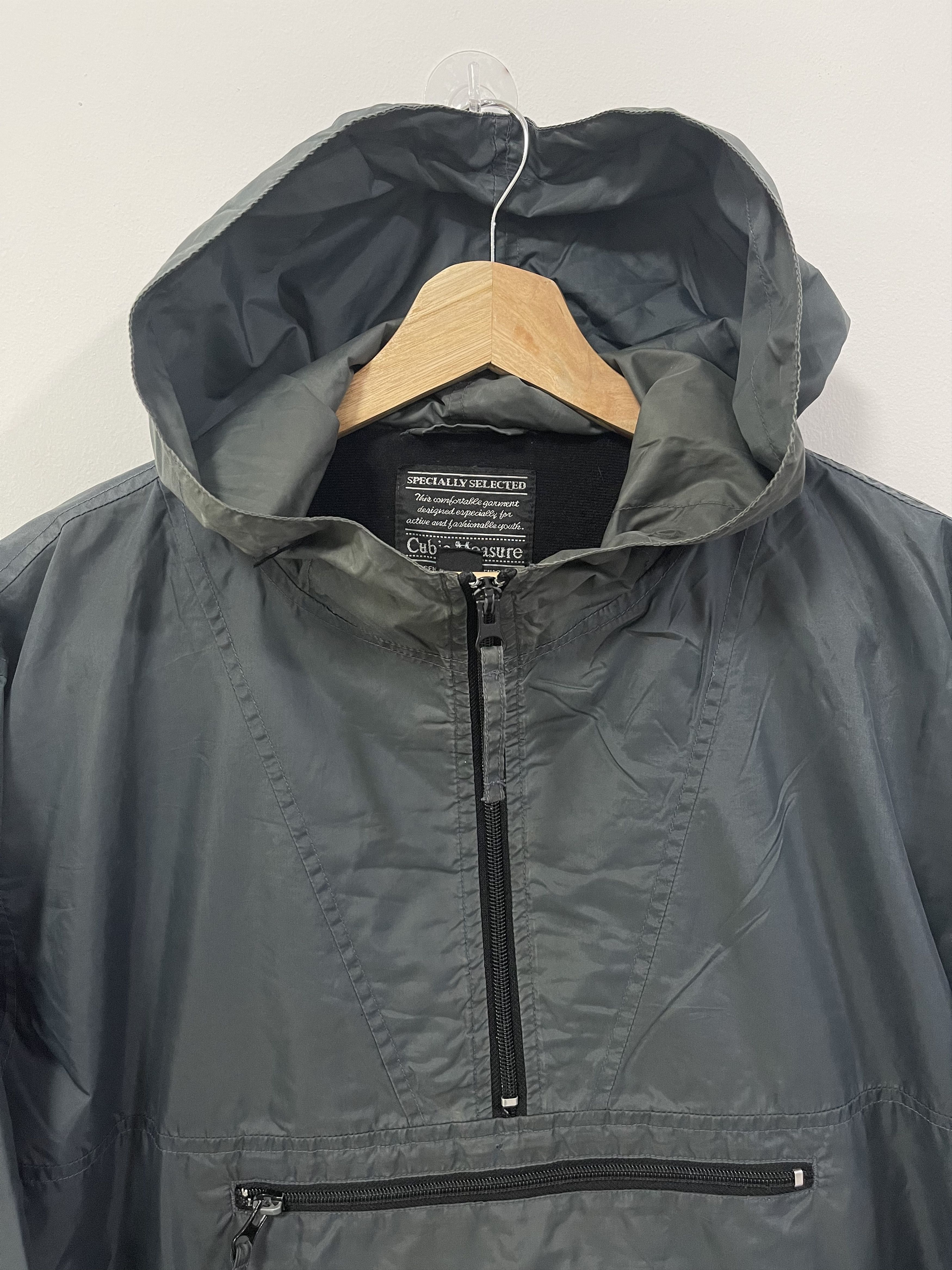 Japanese Brand × Vintage Japanese Half Zip Anorak Winbreaker Jacket Size US M / EU 48-50 / 2 - 2 Thumbnail