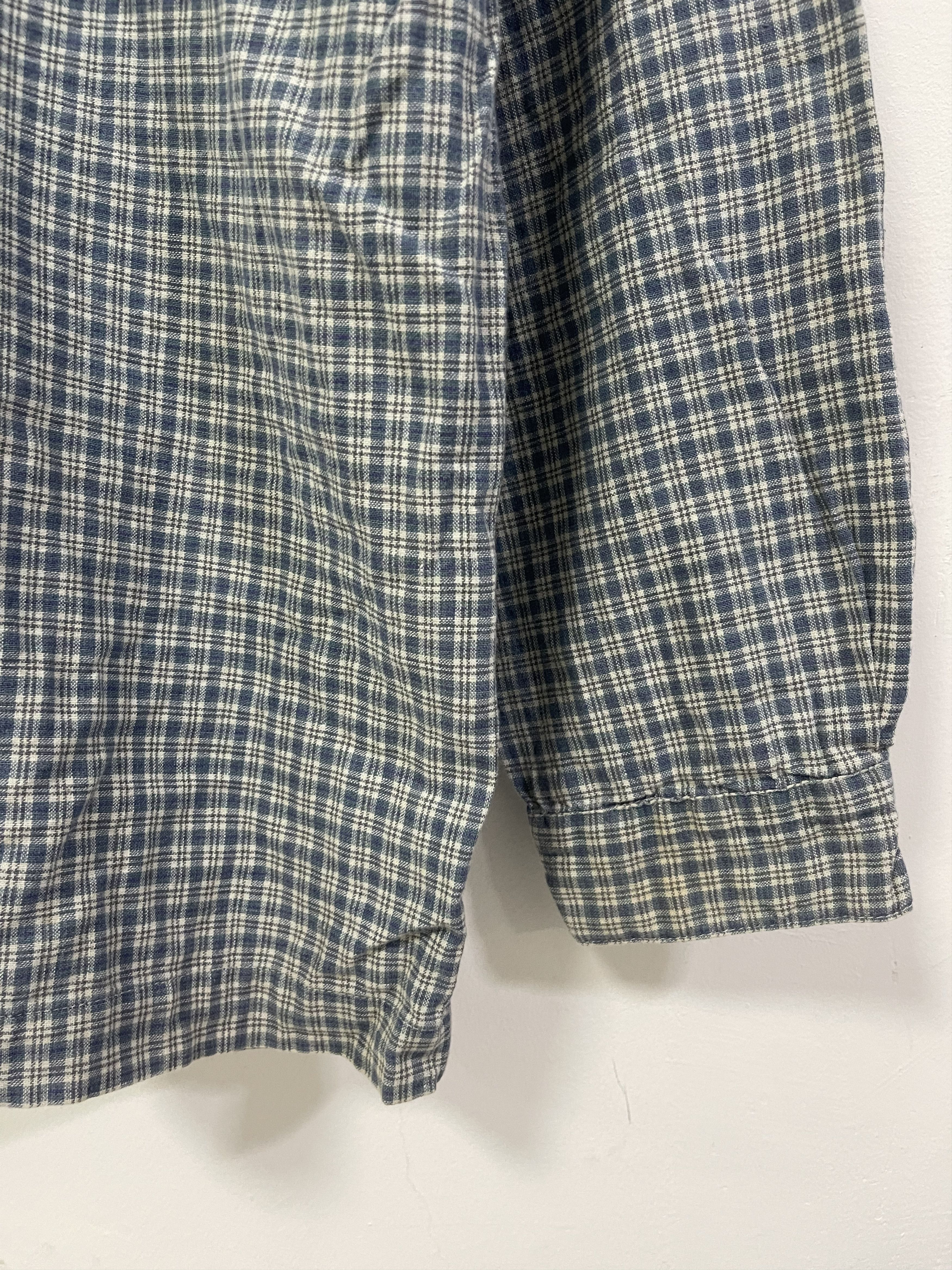 Japanese Brand × Vintage Vintage Bear Double Pocket Style Plaid Zip Up Distressed Size US L / EU 52-54 / 3 - 2 Thumbnail