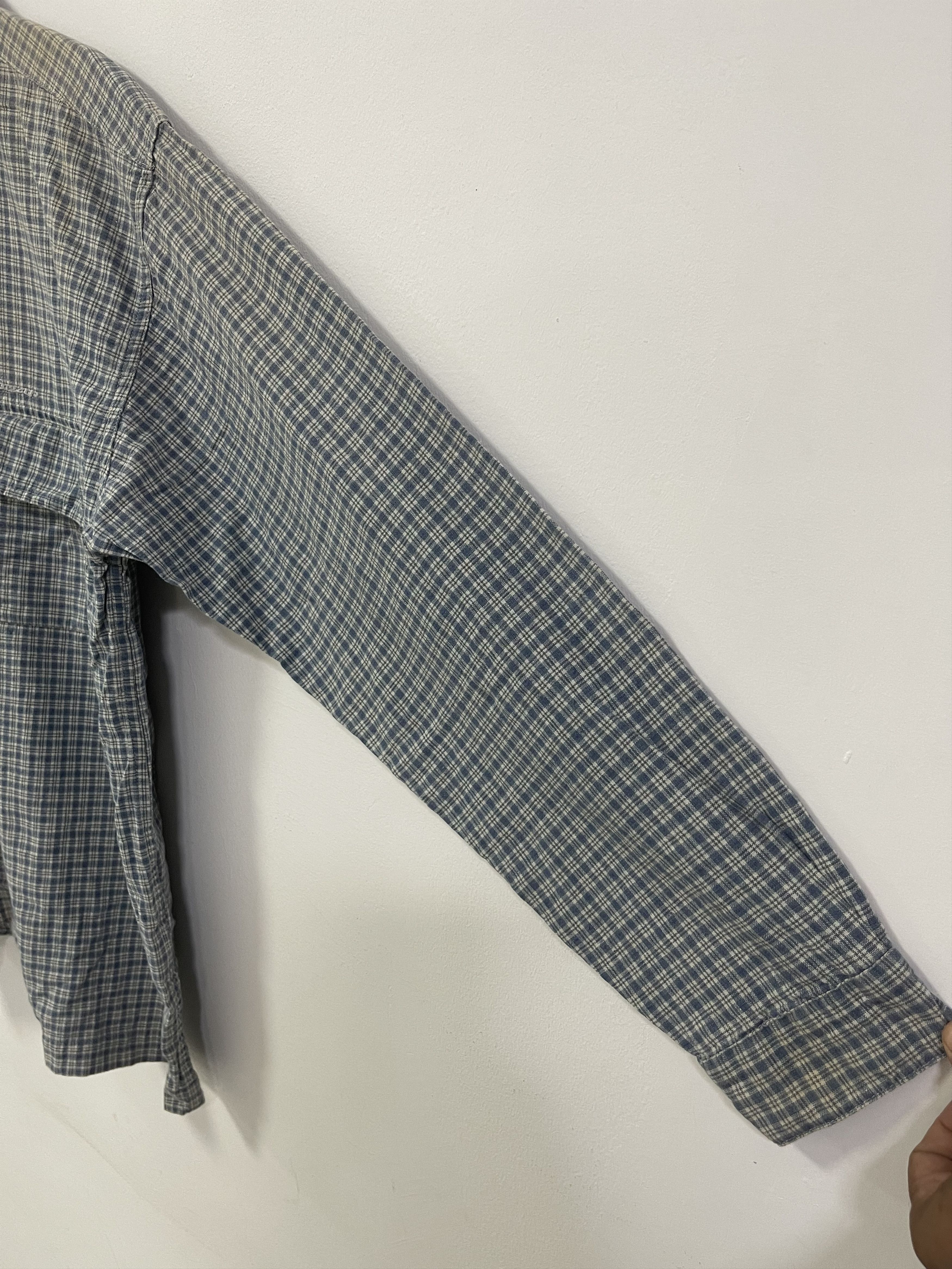 Japanese Brand × Vintage Vintage Bear Double Pocket Style Plaid Zip Up Distressed Size US L / EU 52-54 / 3 - 7 Thumbnail