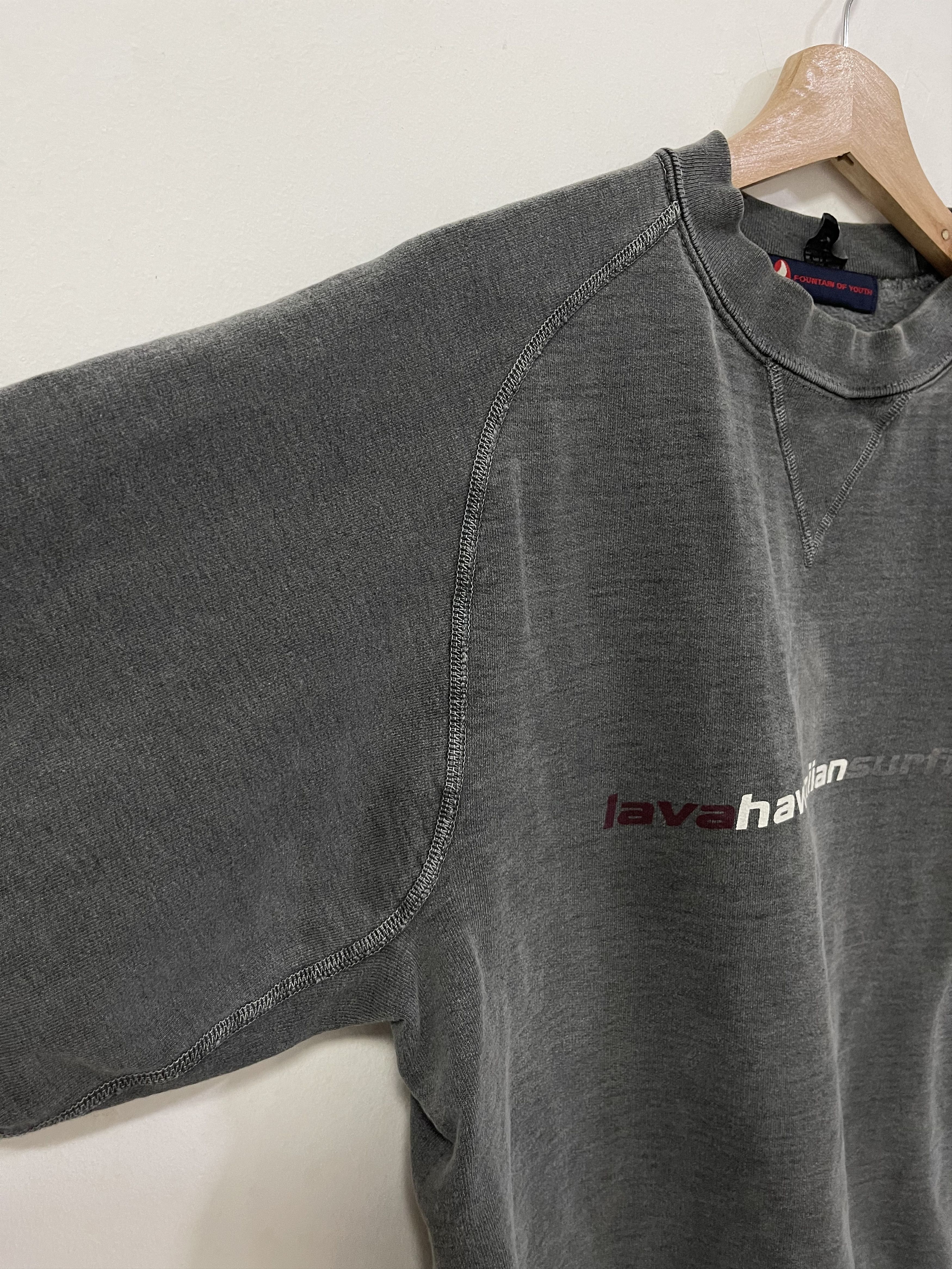 Vintage Vintage Lava Hawaiian Surfing Spellout Sweatshirt Size US S / EU 44-46 / 1 - 8 Thumbnail