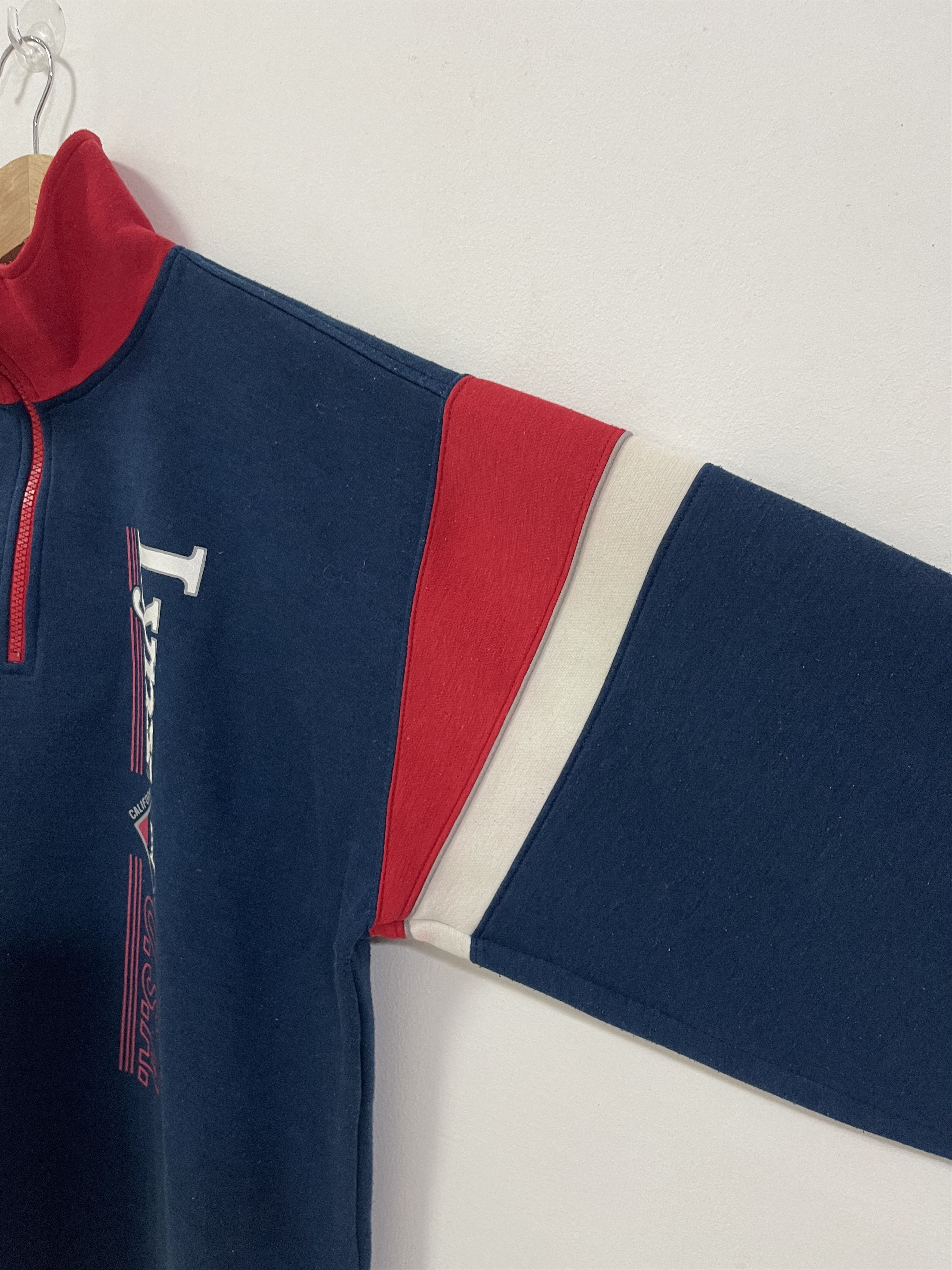 Vintage Vintage Lynx Usa California Quater Zip Sweatshirt Size US L / EU 52-54 / 3 - 4 Thumbnail