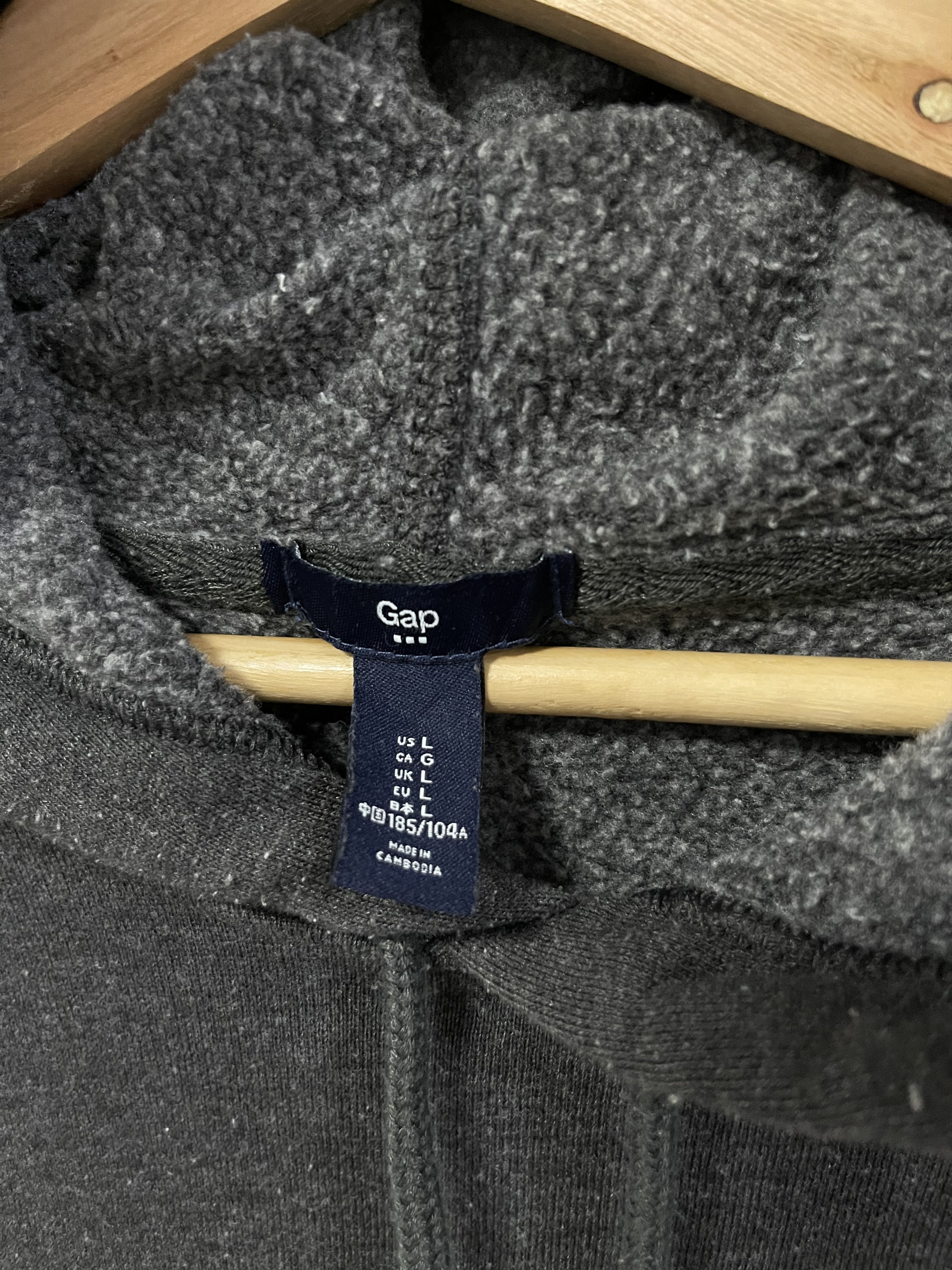 Gap × Vintage Vintage Gap Flag Embroidery Hoodie Sweatshirt Size US L / EU 52-54 / 3 - 12 Thumbnail