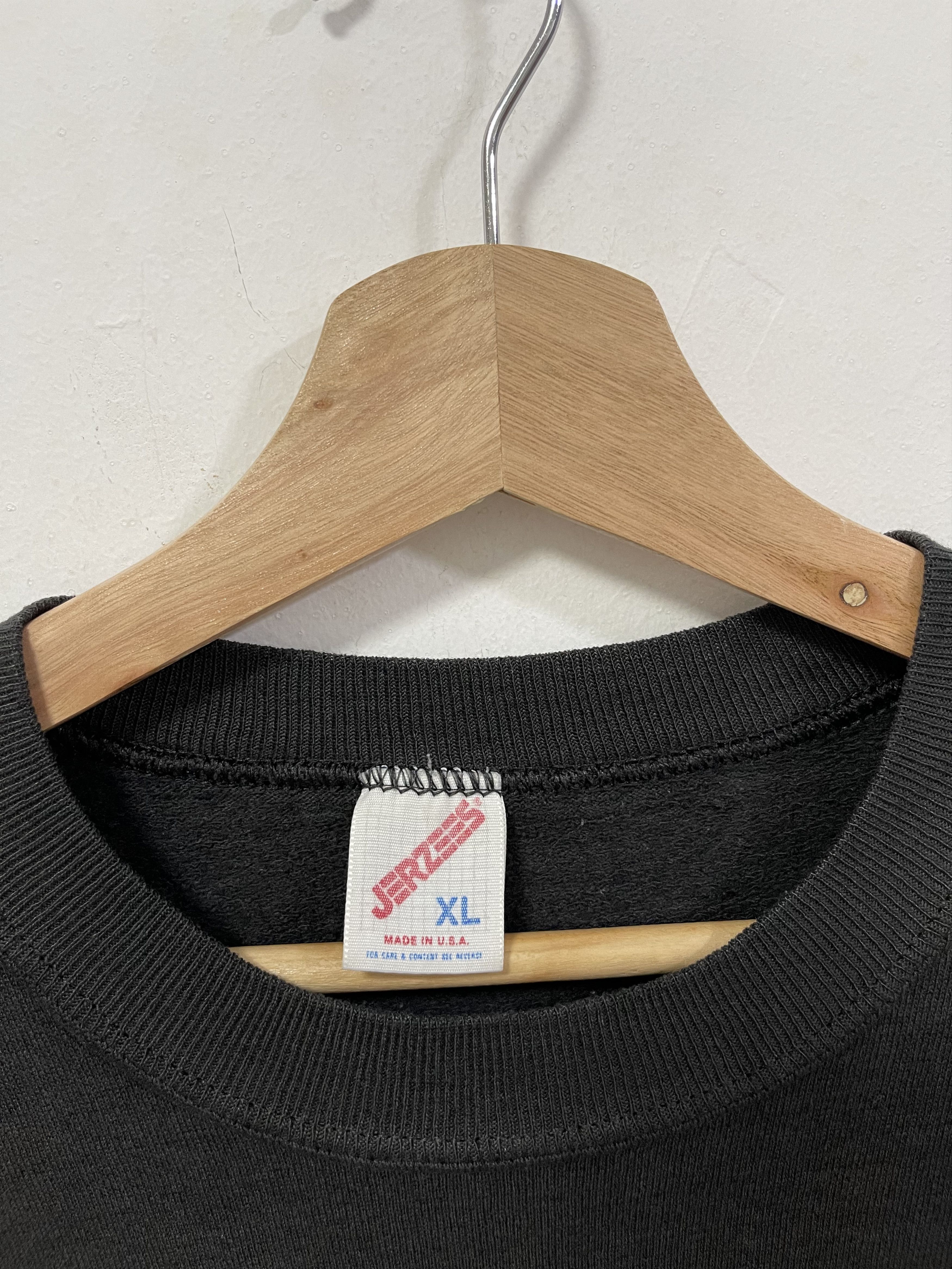 Jerzees × Vintage Vintage 90s Jerzees Blank Crewneck Sweatshirt Size US M / EU 48-50 / 2 - 8 Thumbnail