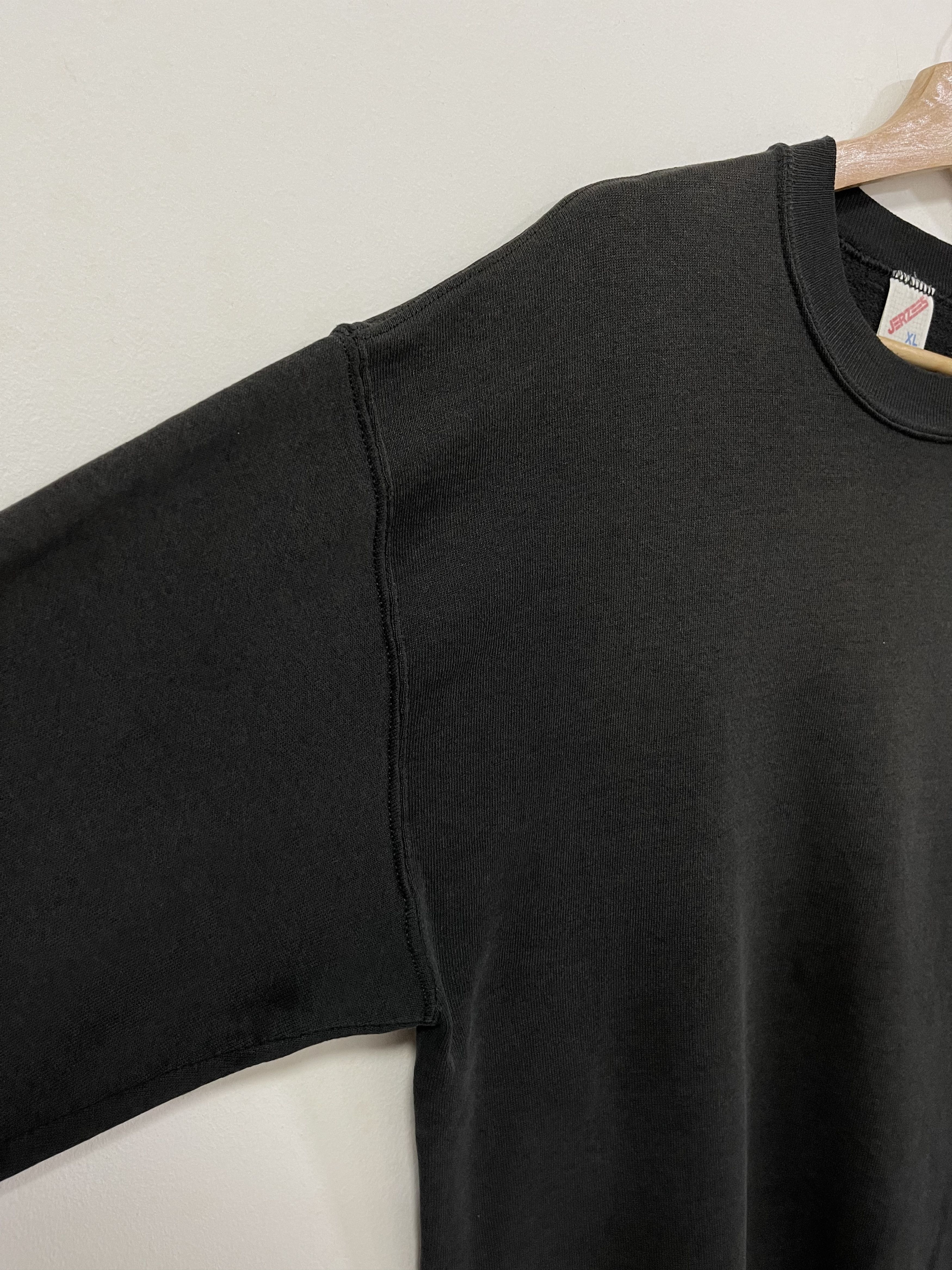 Jerzees × Vintage Vintage 90s Jerzees Blank Crewneck Sweatshirt Size US M / EU 48-50 / 2 - 6 Thumbnail