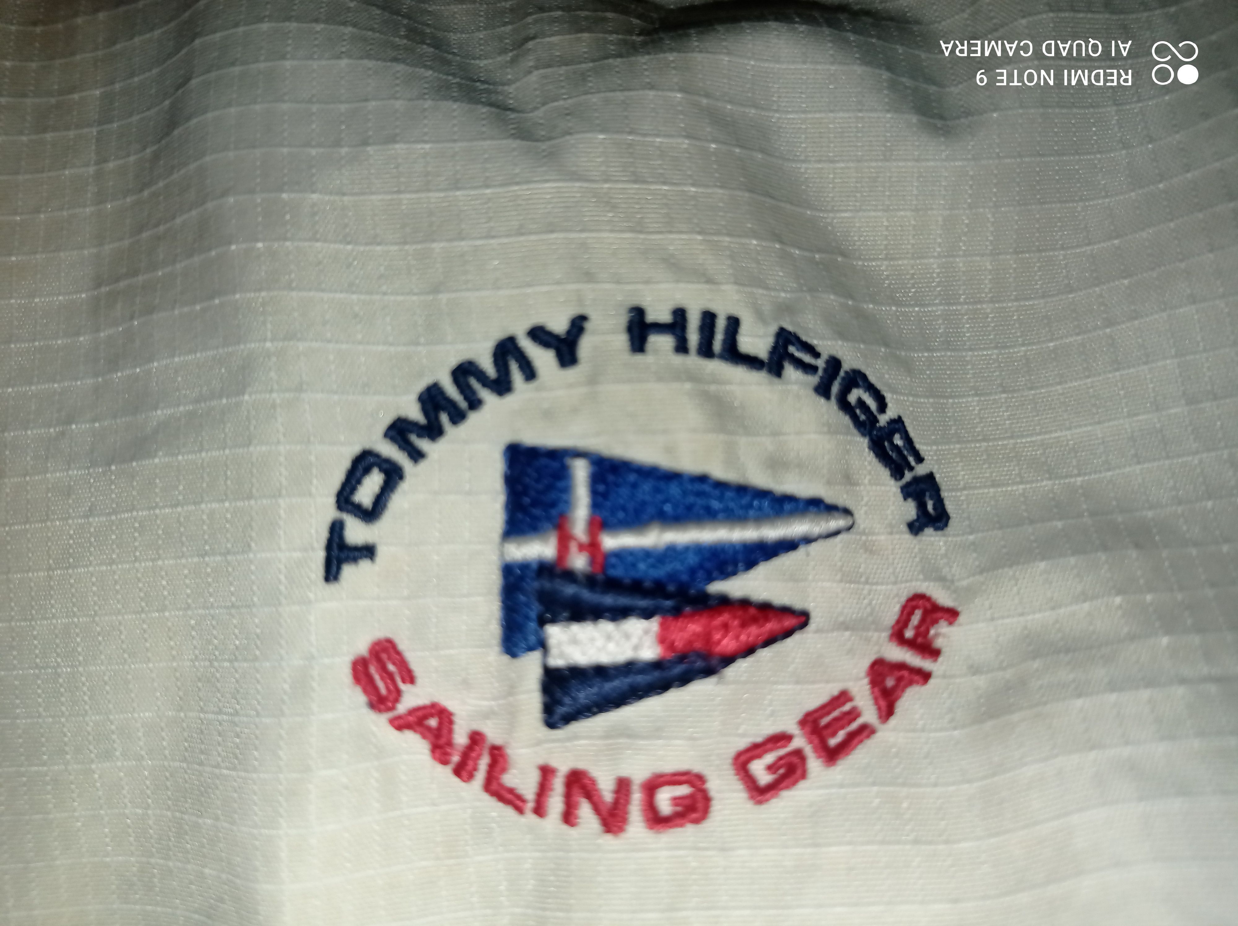 Tommy Hilfiger Vintage 90's Tommy Hilfiger Sailing Gear Jacket Flip Bag Size US XL / EU 56 / 4 - 9 Thumbnail
