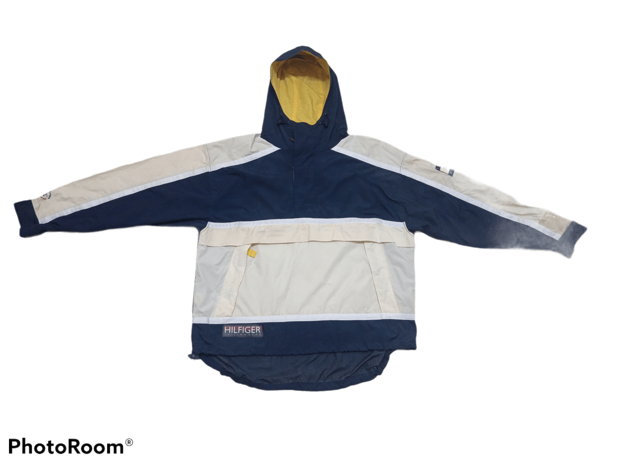 Tommy Hilfiger Vintage 90's Tommy Hilfiger Sailing Gear Jacket Flip Bag Size US XL / EU 56 / 4 - 5 Thumbnail