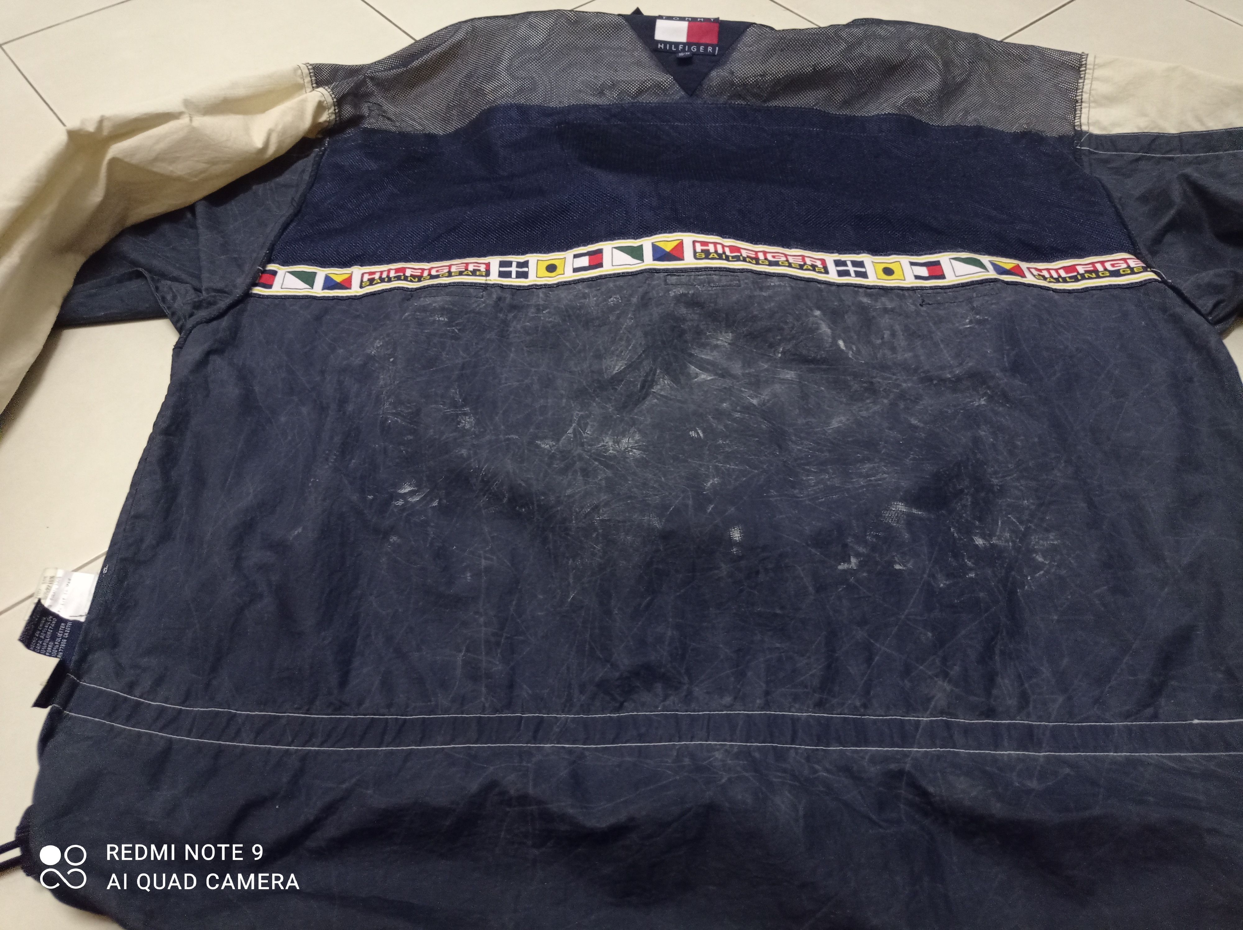 Tommy Hilfiger Vintage 90's Tommy Hilfiger Sailing Gear Jacket Flip Bag Size US XL / EU 56 / 4 - 14 Thumbnail