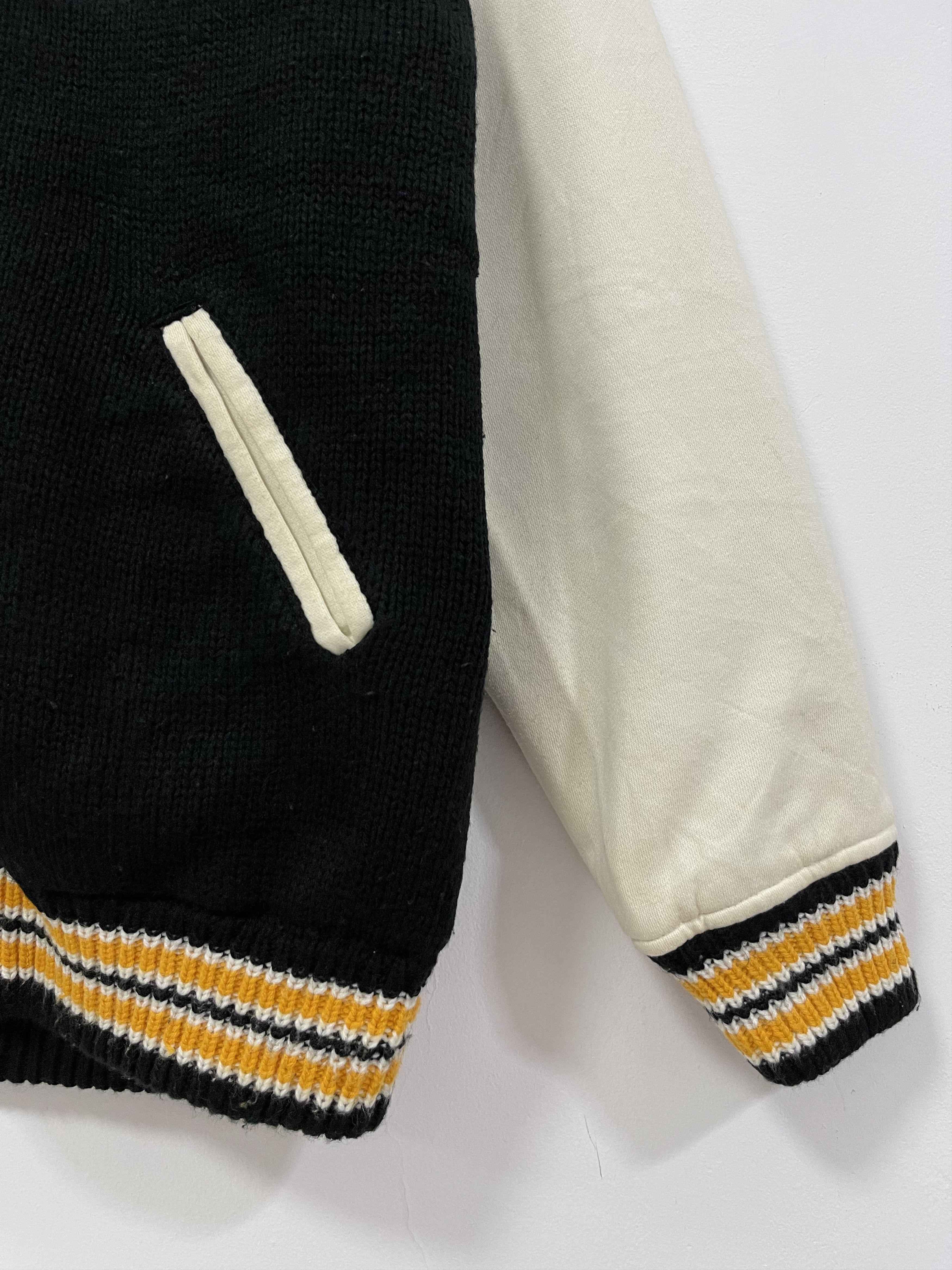 Sports Specialties × Vintage Vintage Lubricants Seventy Six Embroidery Logo Knit Jacket Size US L / EU 52-54 / 3 - 4 Thumbnail