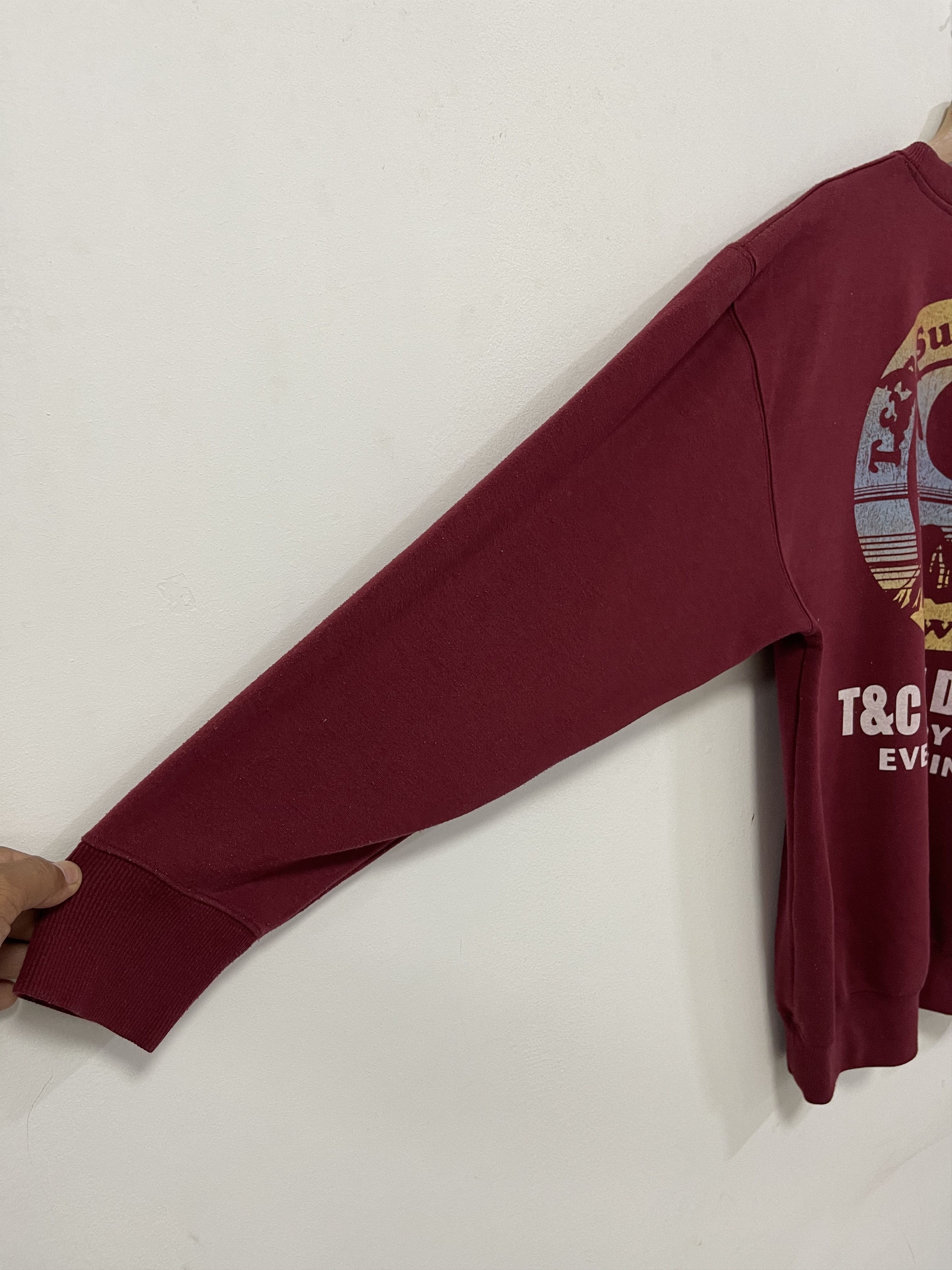 Vintage Vintage Surf Design Hawaiian Big Logo Sweatshirt Size US L / EU 52-54 / 3 - 7 Thumbnail