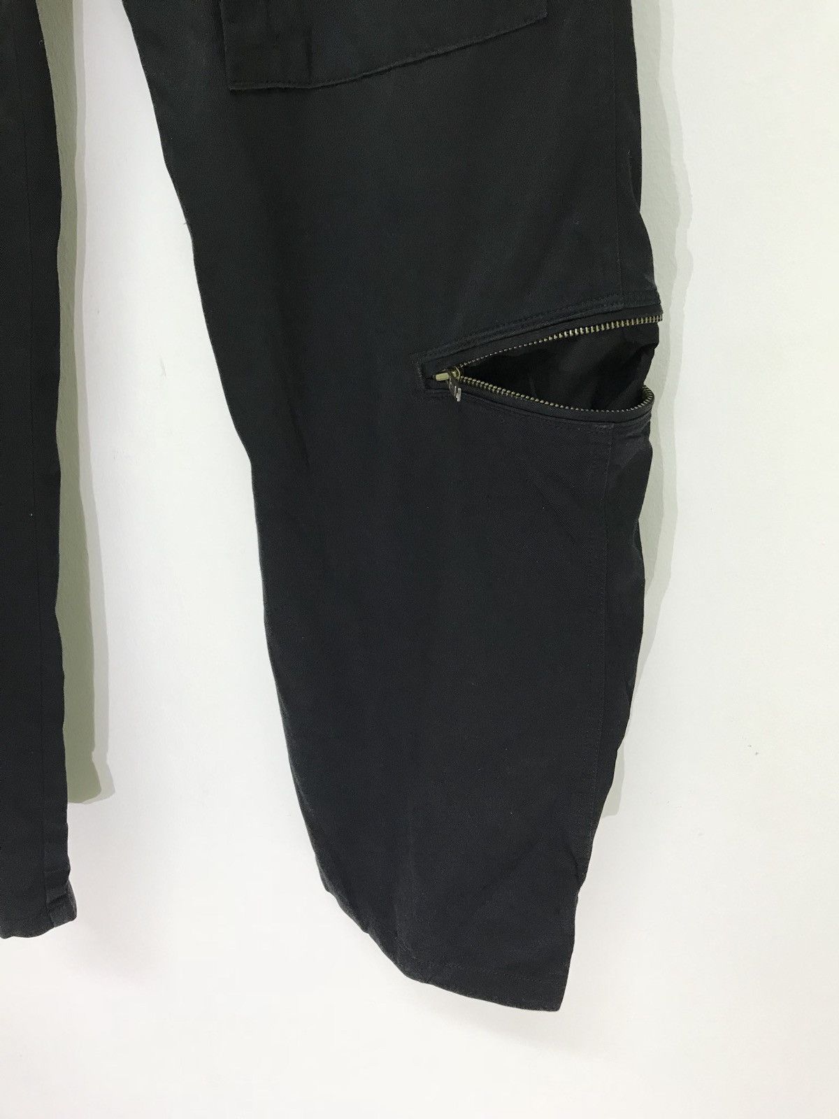 Japanese Brand Made in Japan Paranoid Black Tactical Pant Regular 39🟦 Size US 31 - 2 Thumbnail
