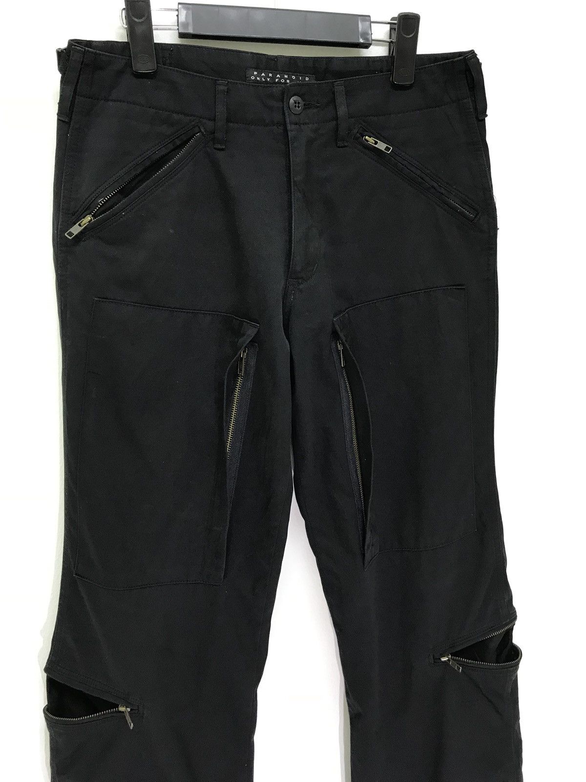 Japanese Brand Made in Japan Paranoid Black Tactical Pant Regular 39🟦 Size US 31 - 4 Thumbnail