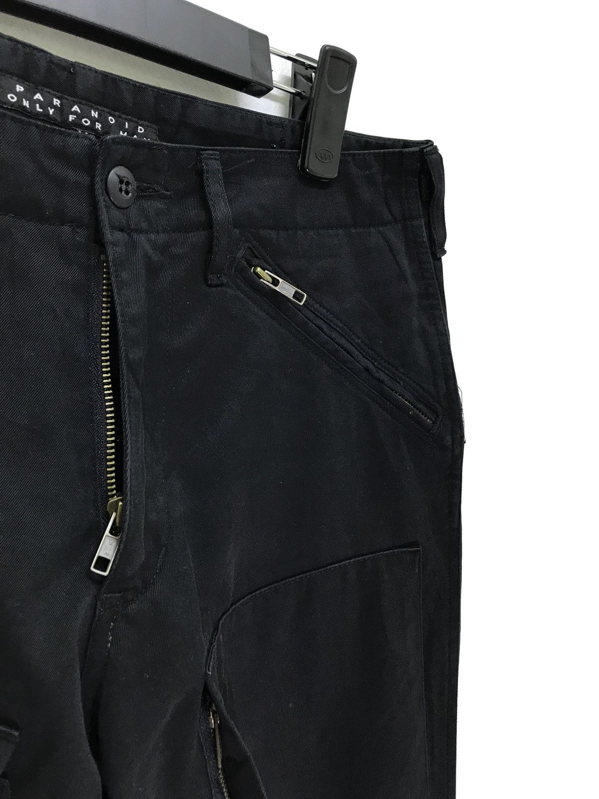 Japanese Brand Made in Japan Paranoid Black Tactical Pant Regular 39🟦 Size US 31 - 5 Thumbnail