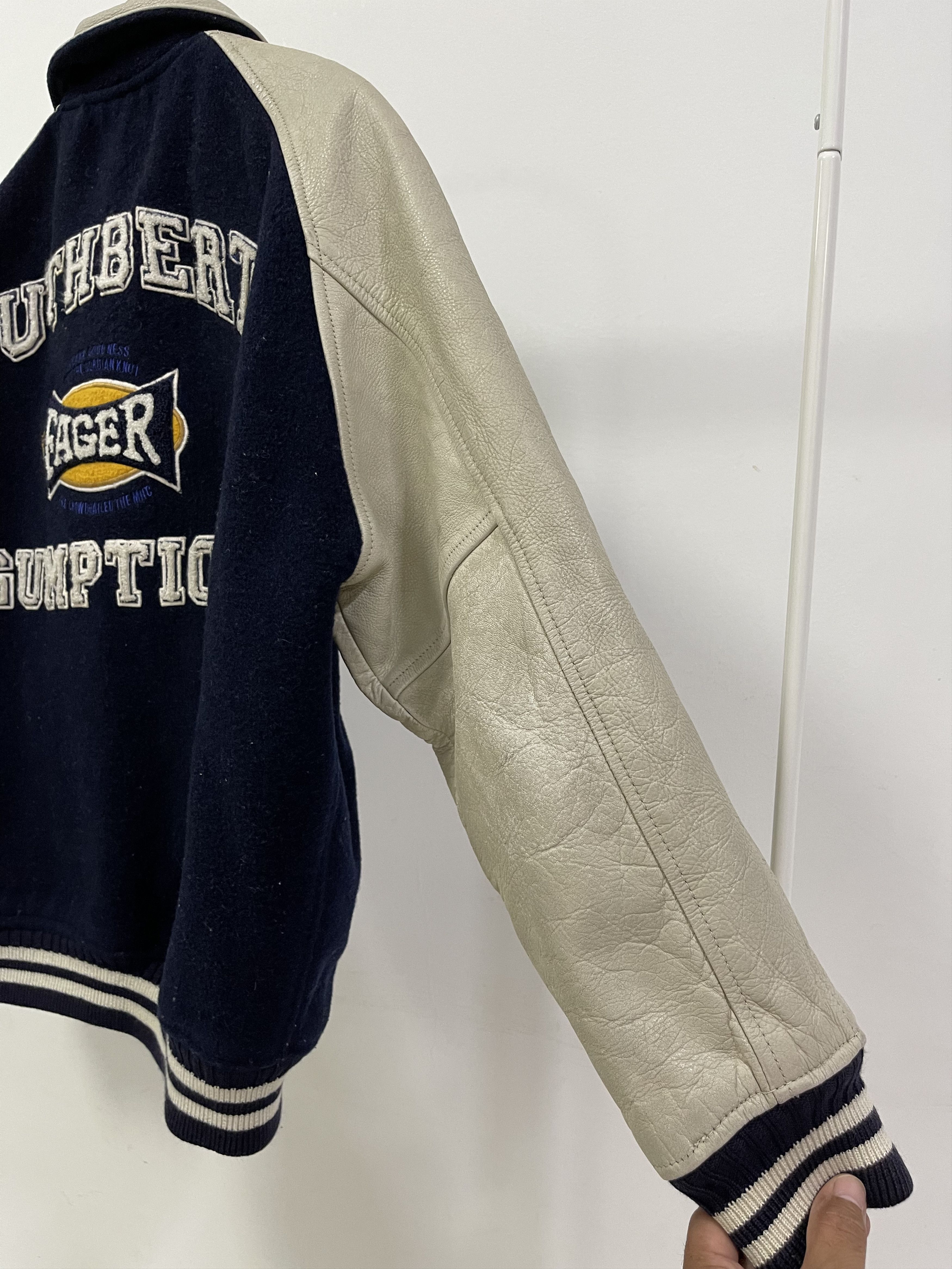 Leather Vintage Machope Modern Ivy Letterman Wool Varsity Jacket Size US M / EU 48-50 / 2 - 5 Thumbnail