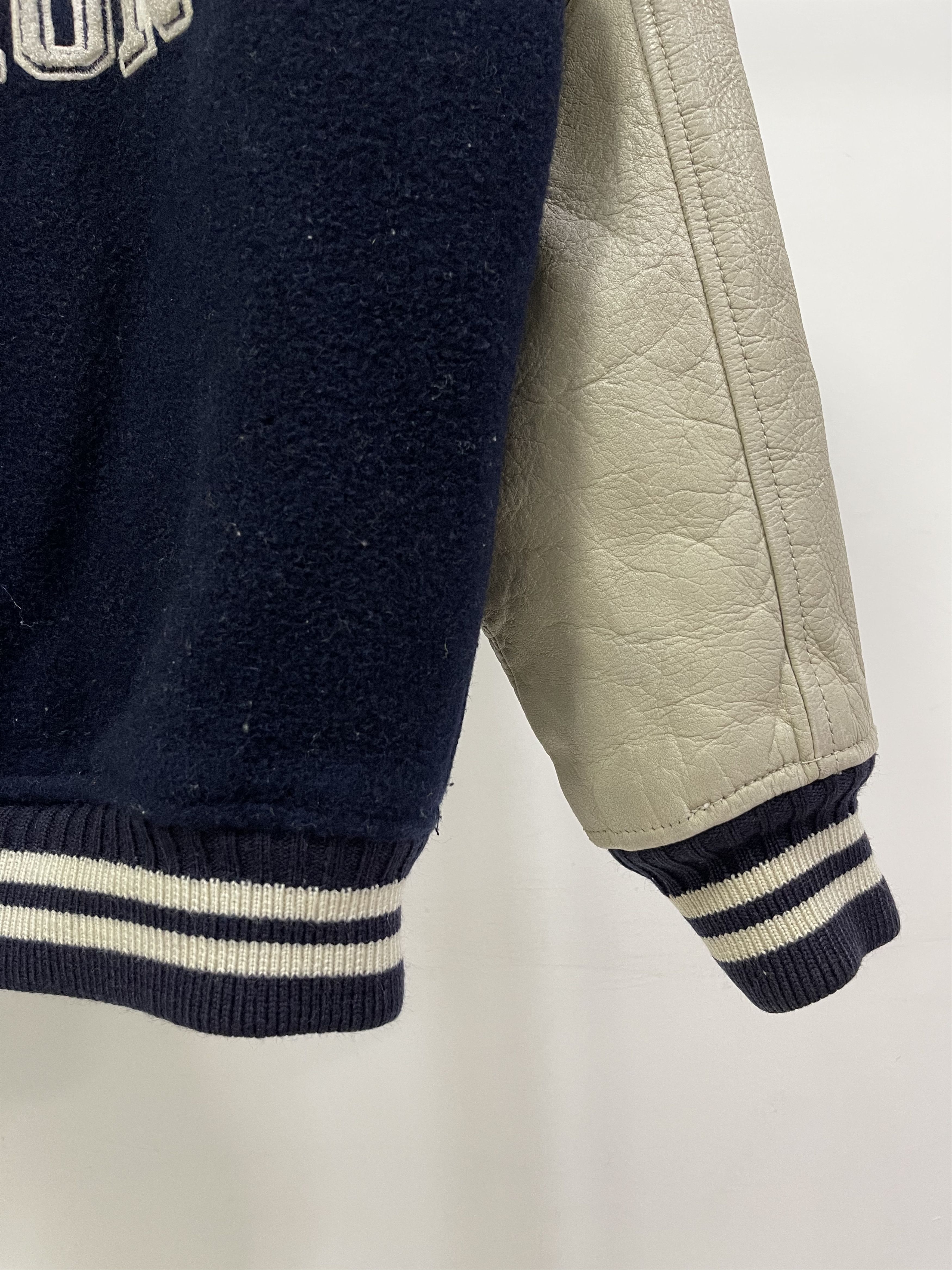 Leather Vintage Machope Modern Ivy Letterman Wool Varsity Jacket Size US M / EU 48-50 / 2 - 3 Thumbnail
