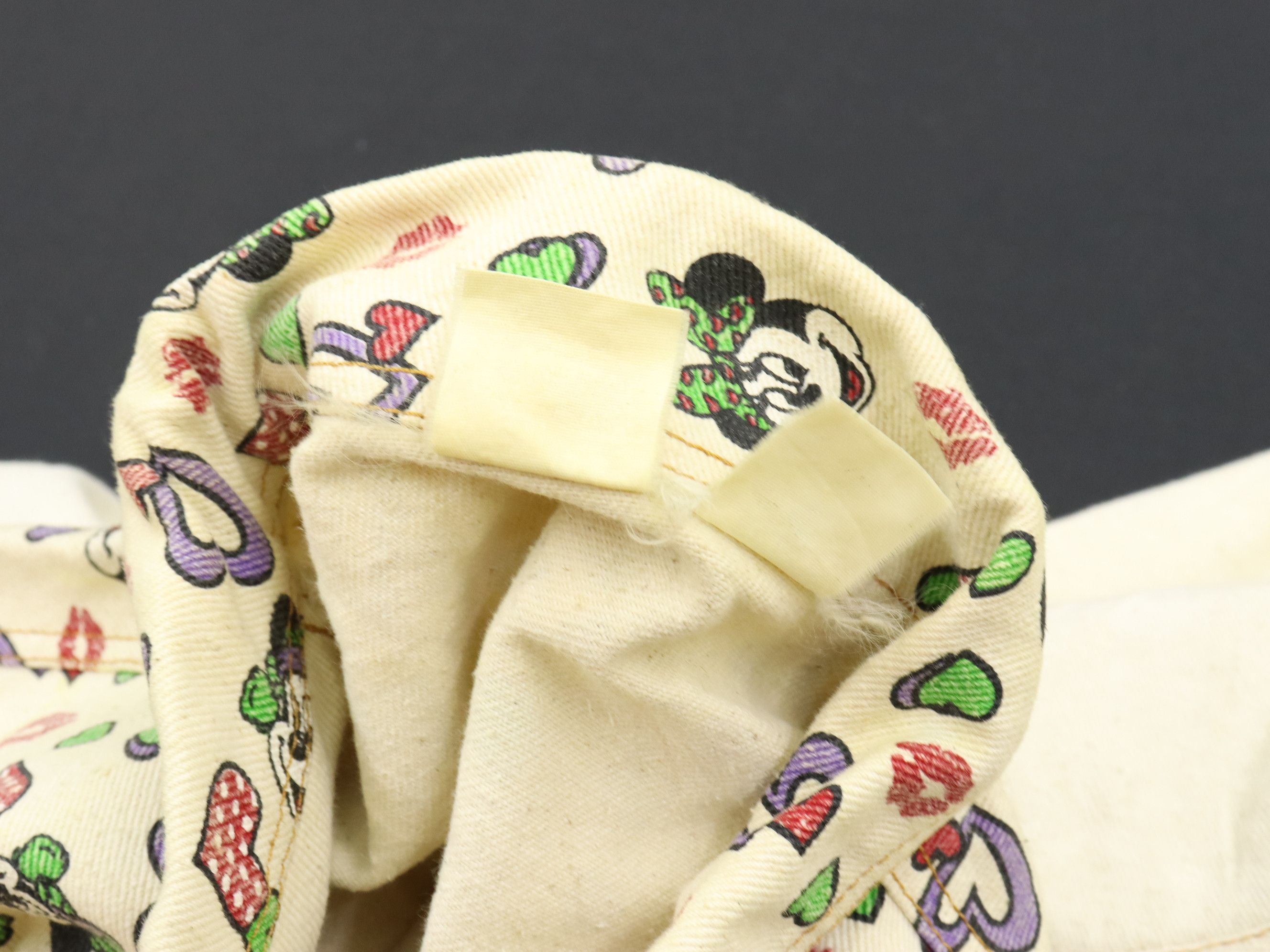 Mickey Mouse × Vintage Denim Jacket Illustration Motif of Mickey Mouse Size US M / EU 48-50 / 2 - 11 Thumbnail