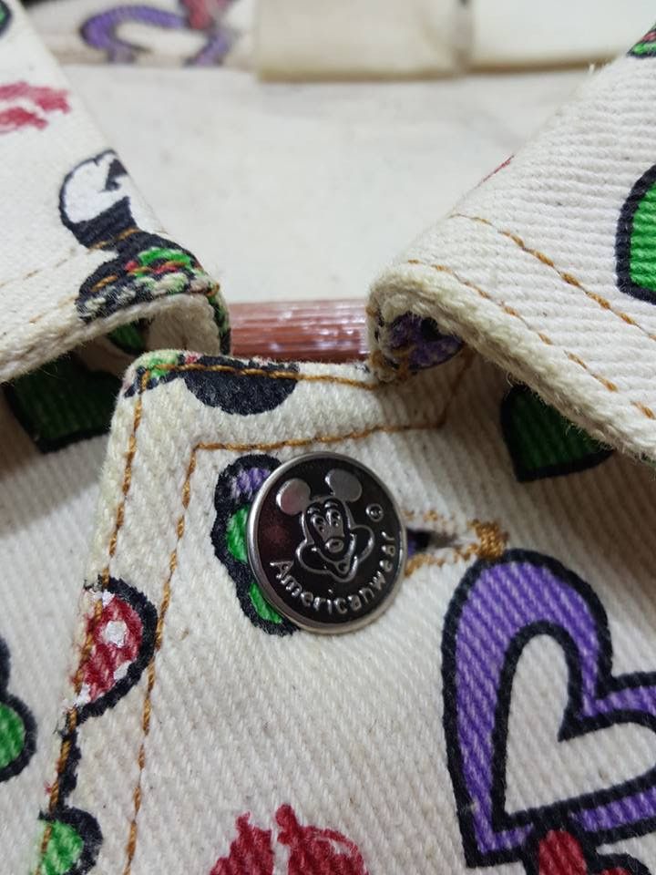 Mickey Mouse × Vintage Denim Jacket Illustration Motif of Mickey Mouse Size US M / EU 48-50 / 2 - 10 Thumbnail